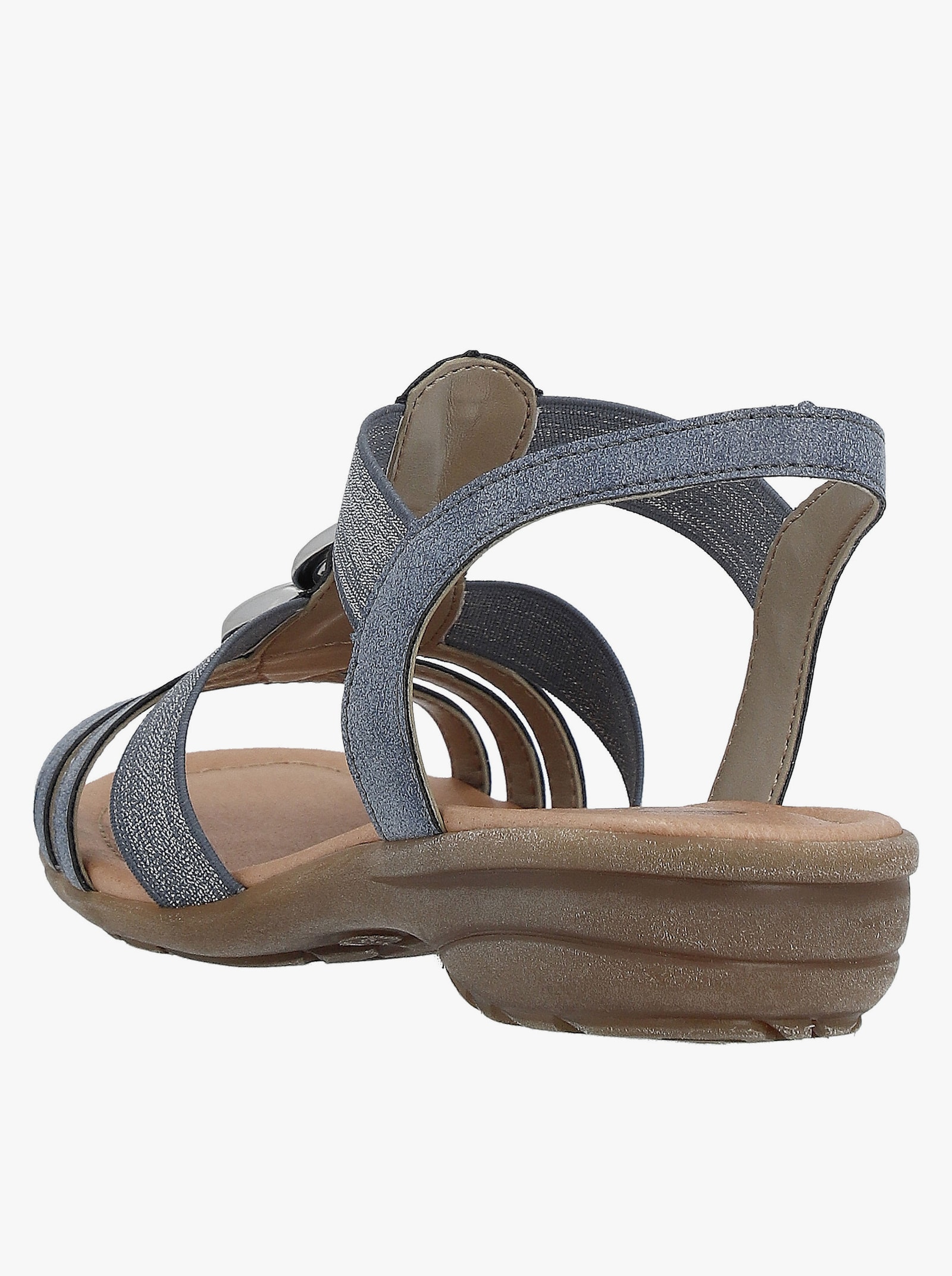 Remonte Sandalen voor slanke voeten - middenblauw