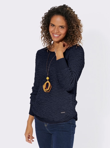 Pullover met lange mouwen - marine