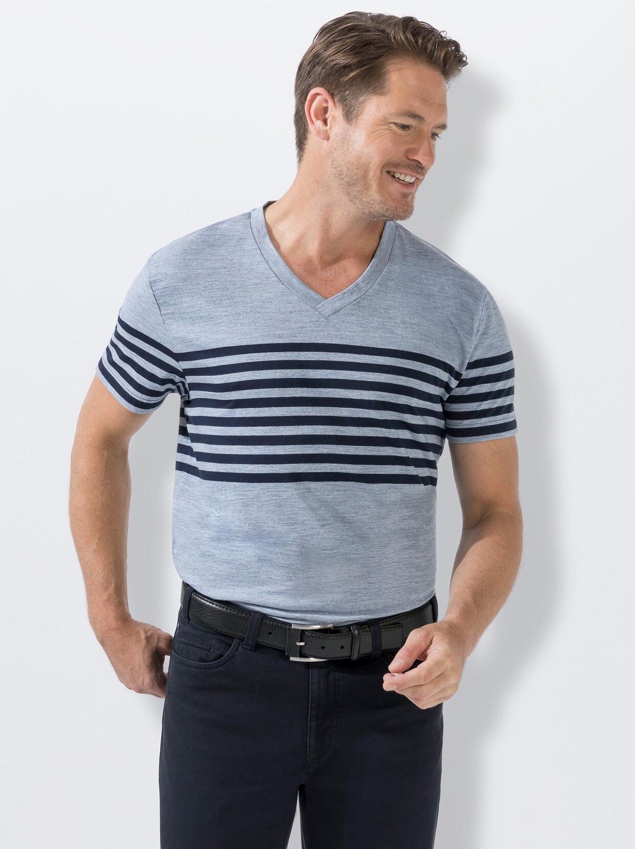 Catamaran Kurzarm-Shirt - blau