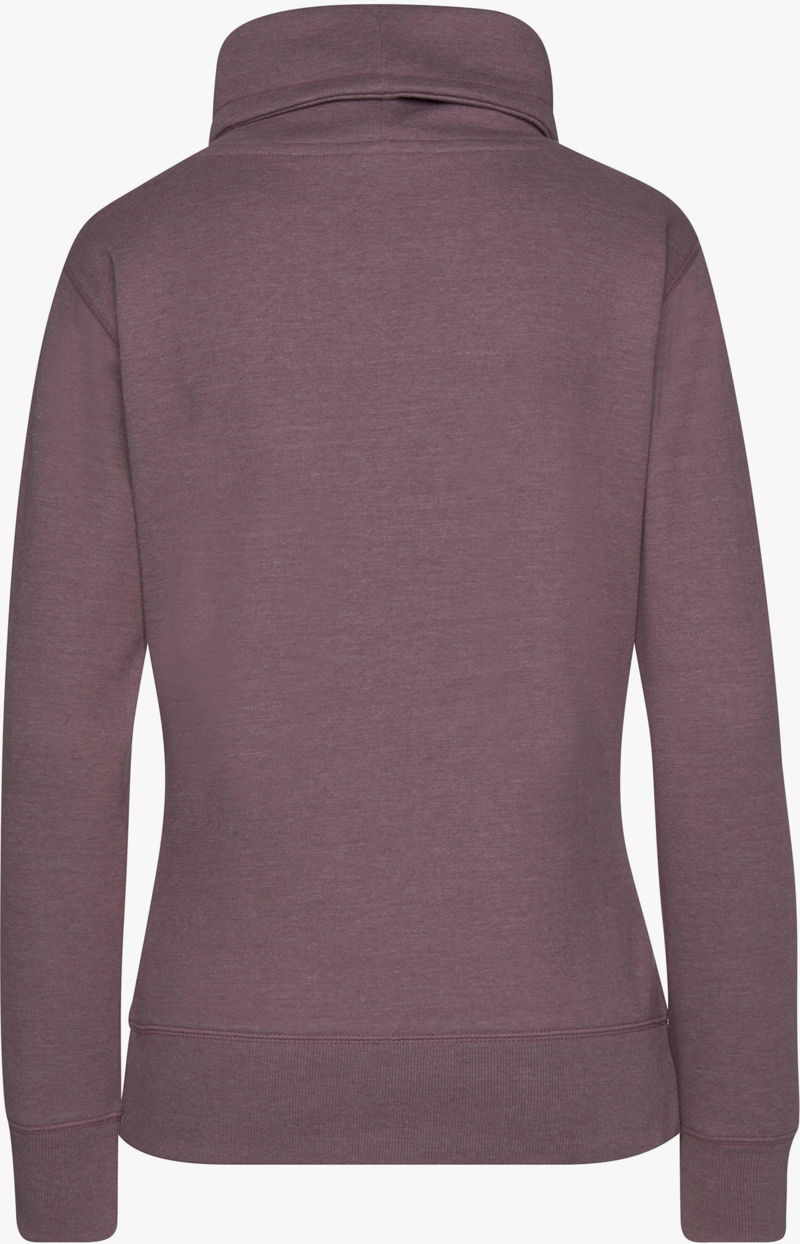 Bench. Loungewear Longsweatshirt - mauve-meliert