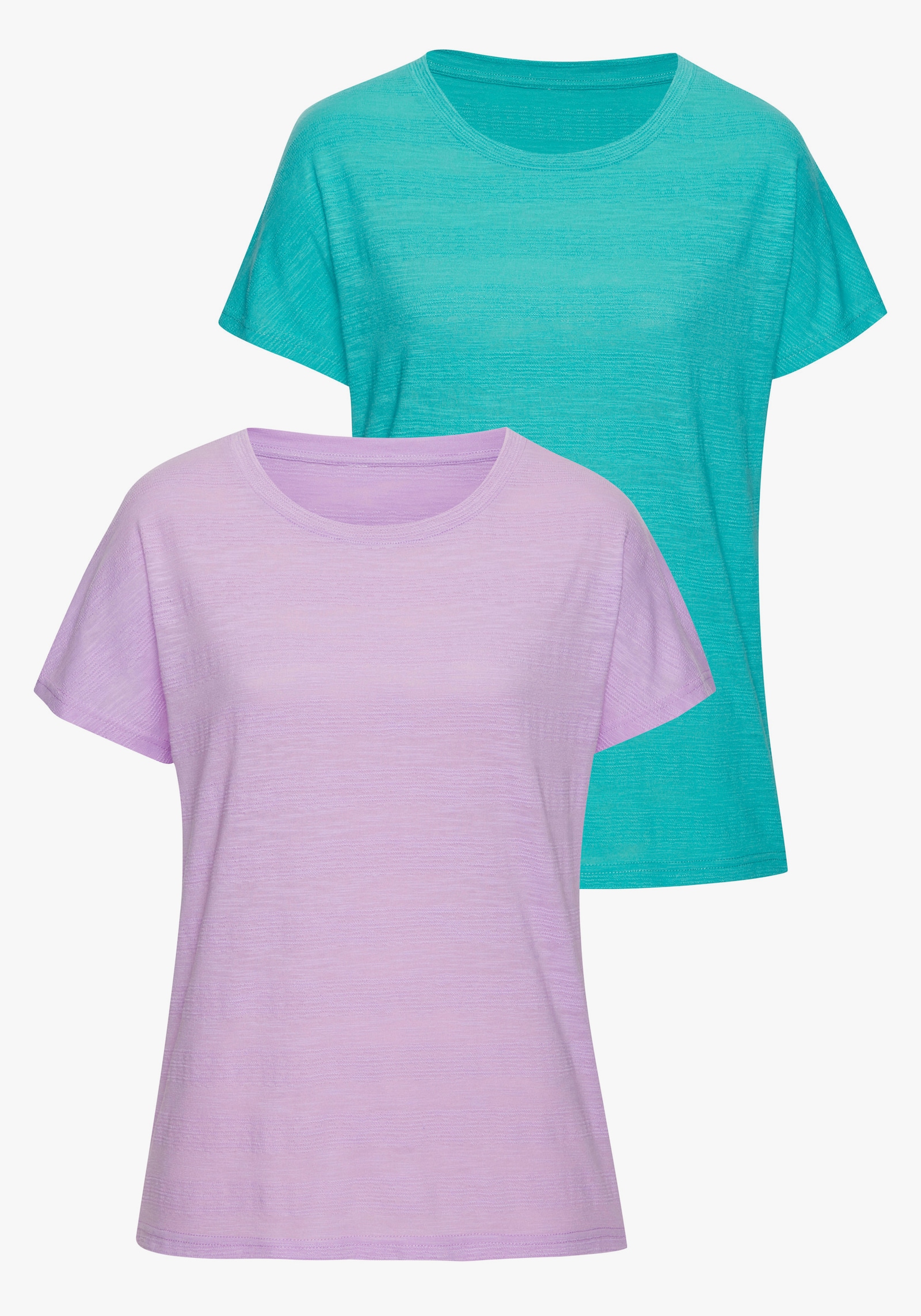 Vivance T-Shirt - flieder, türkis