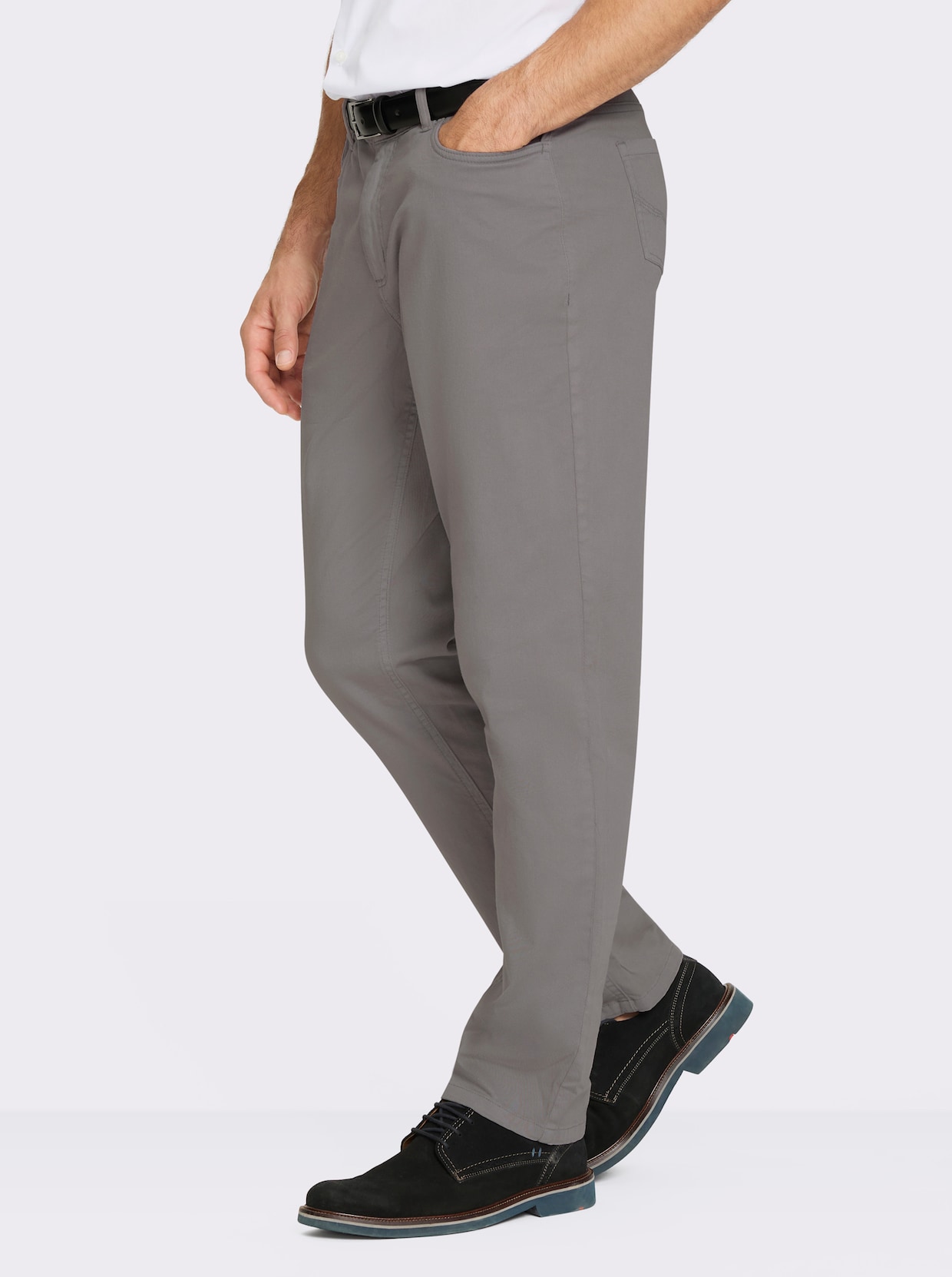 Marco Donati 5-Pocket-Hose - grau