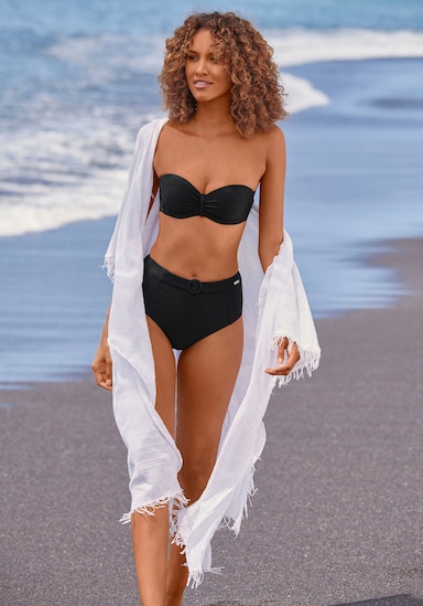 Sunseeker Highwaist-Bikini-Hose - schwarz