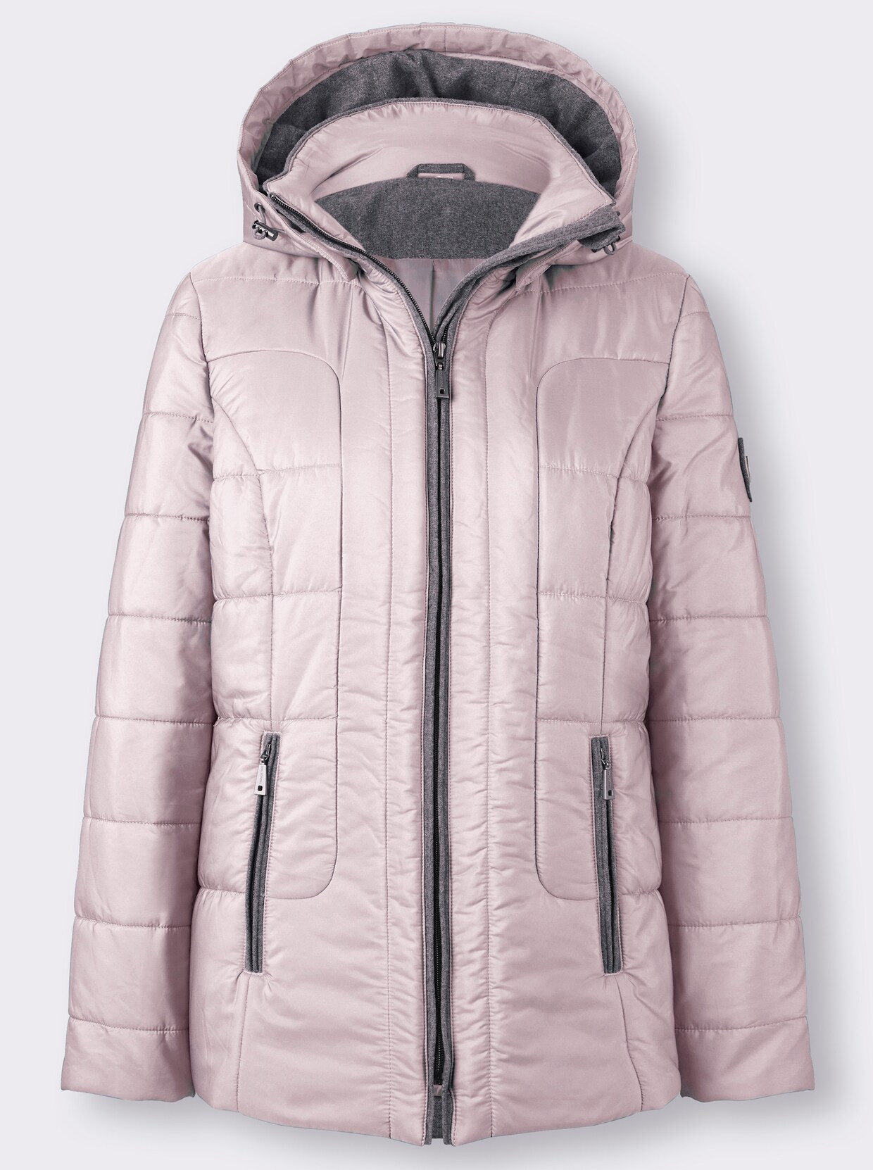 Steppjacke - rosé