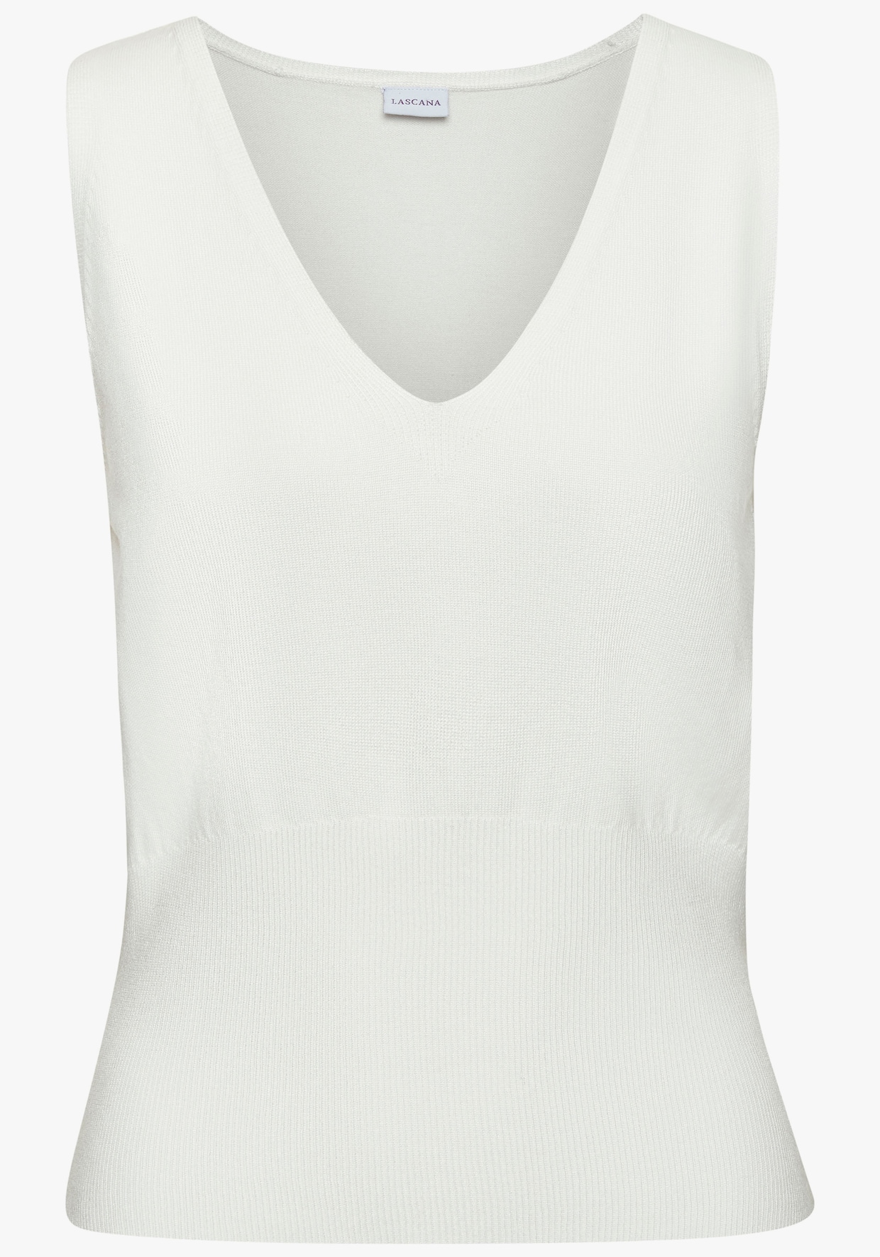 LASCANA Tricottop - wit