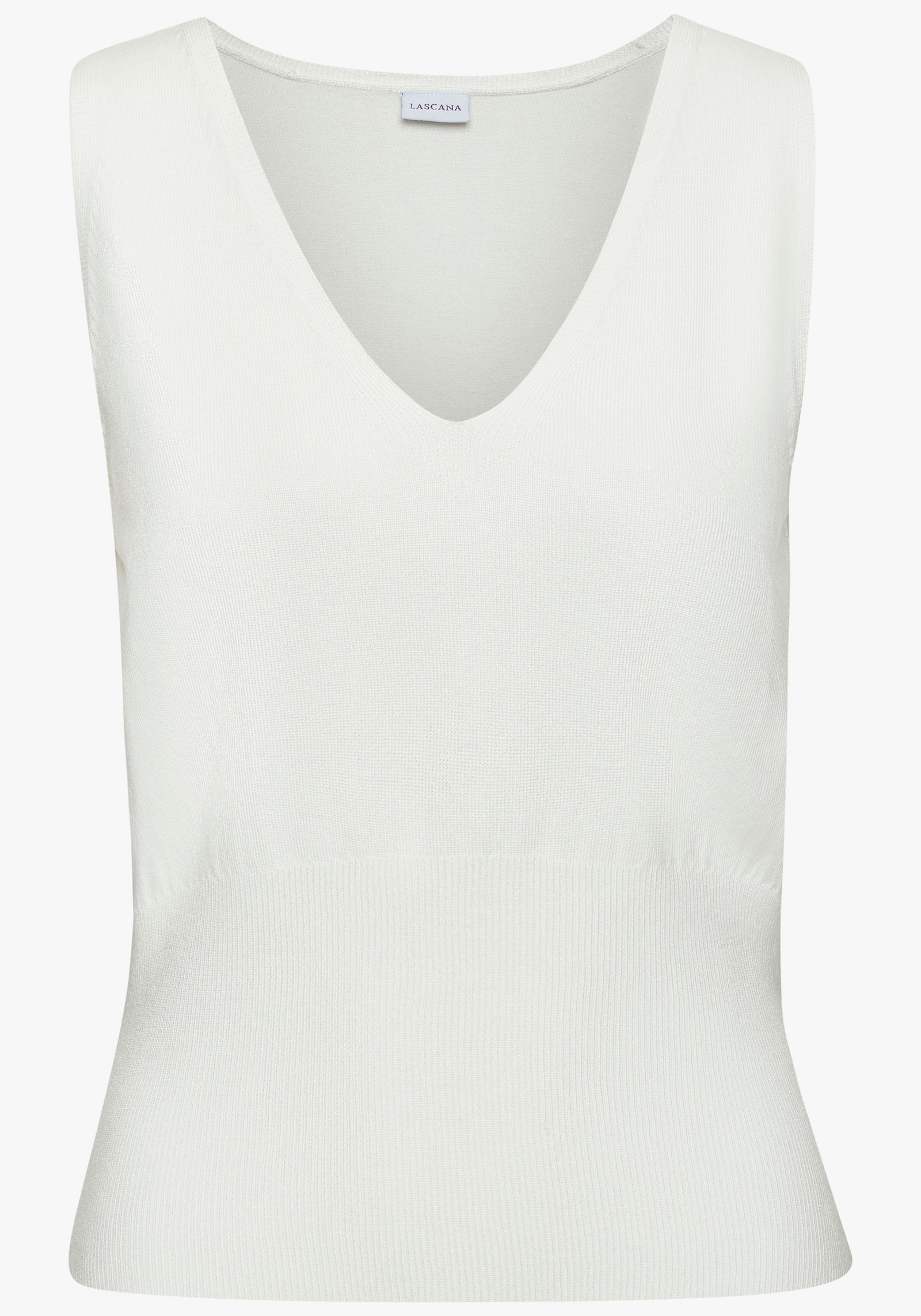 LASCANA Tricottop - wit
