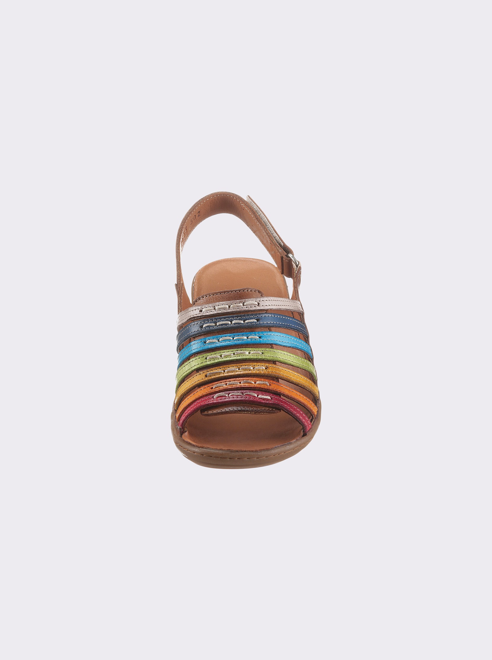 Gemini Sandale - braun-bunt