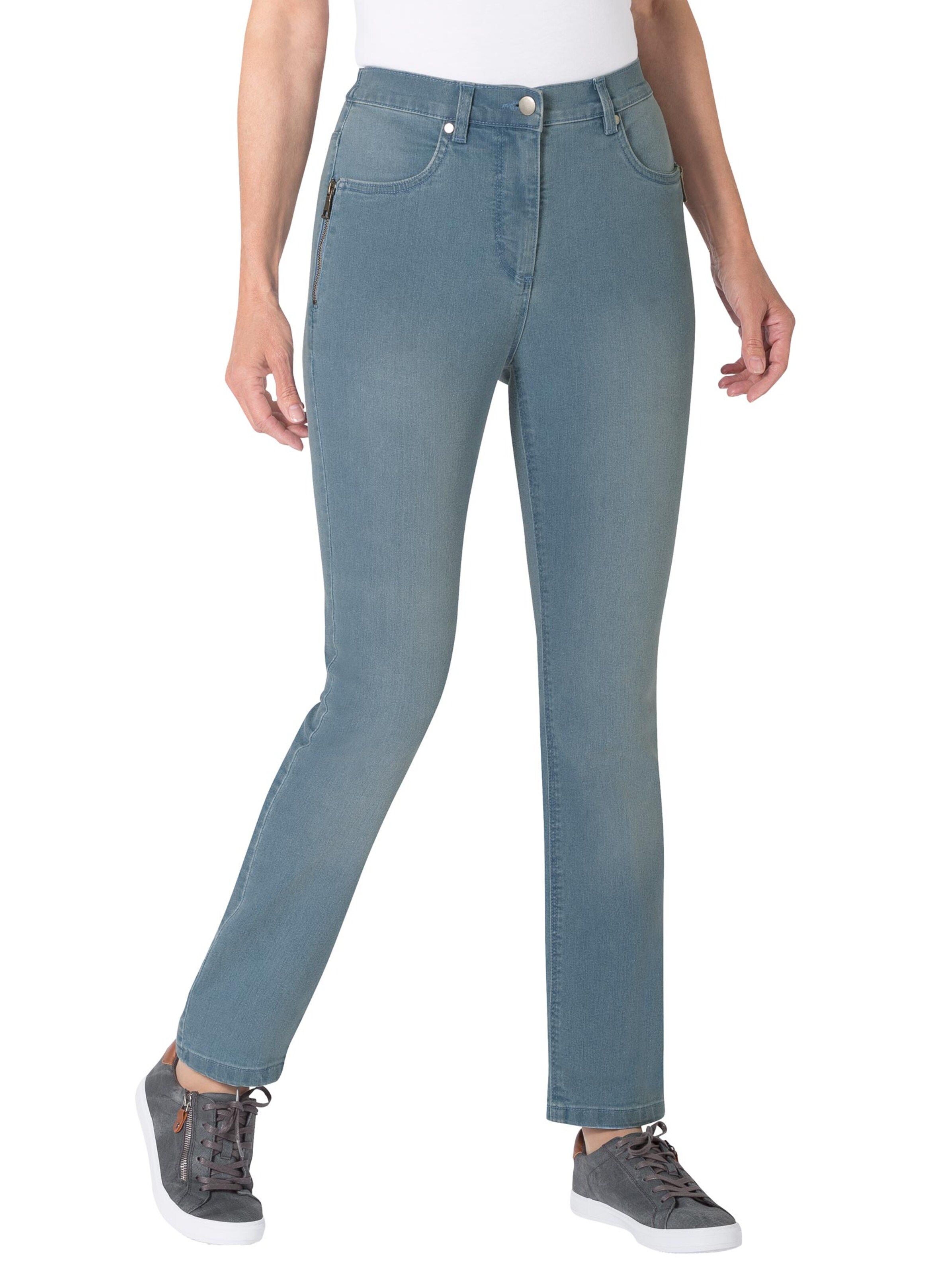 Jeans - blue-bleached