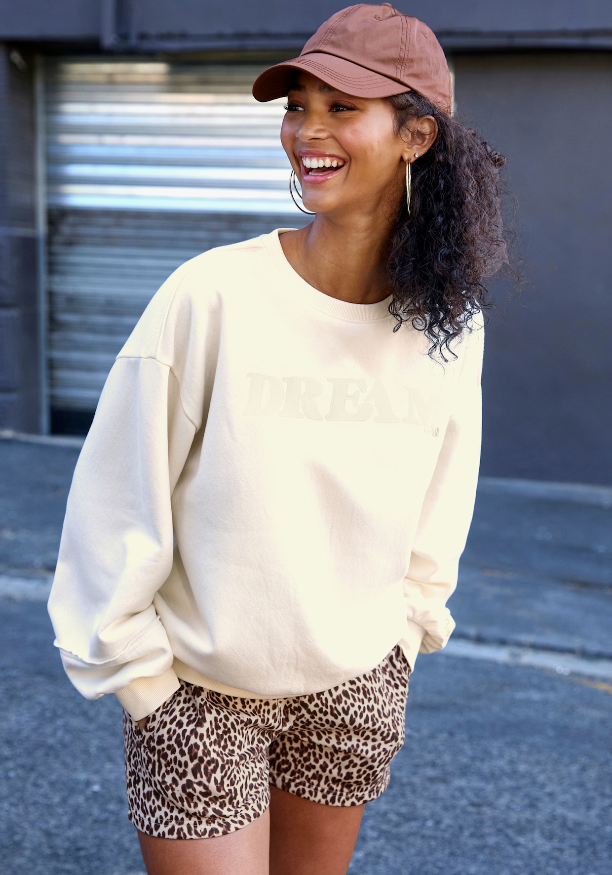 Buffalo Sweater - wolwit