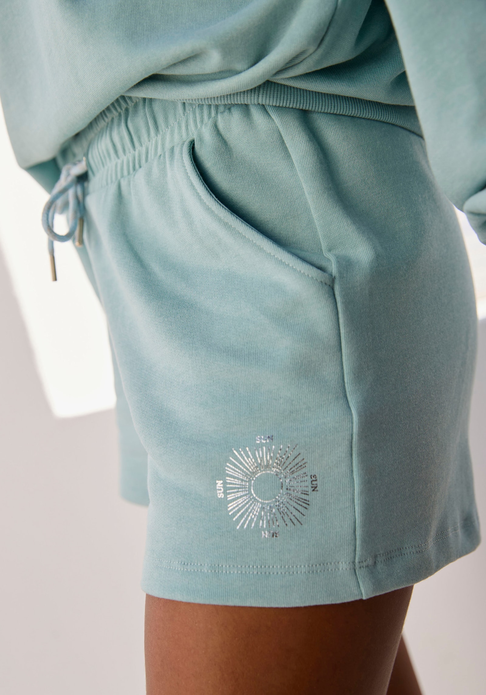 Buffalo Short en matière sweat - menthe