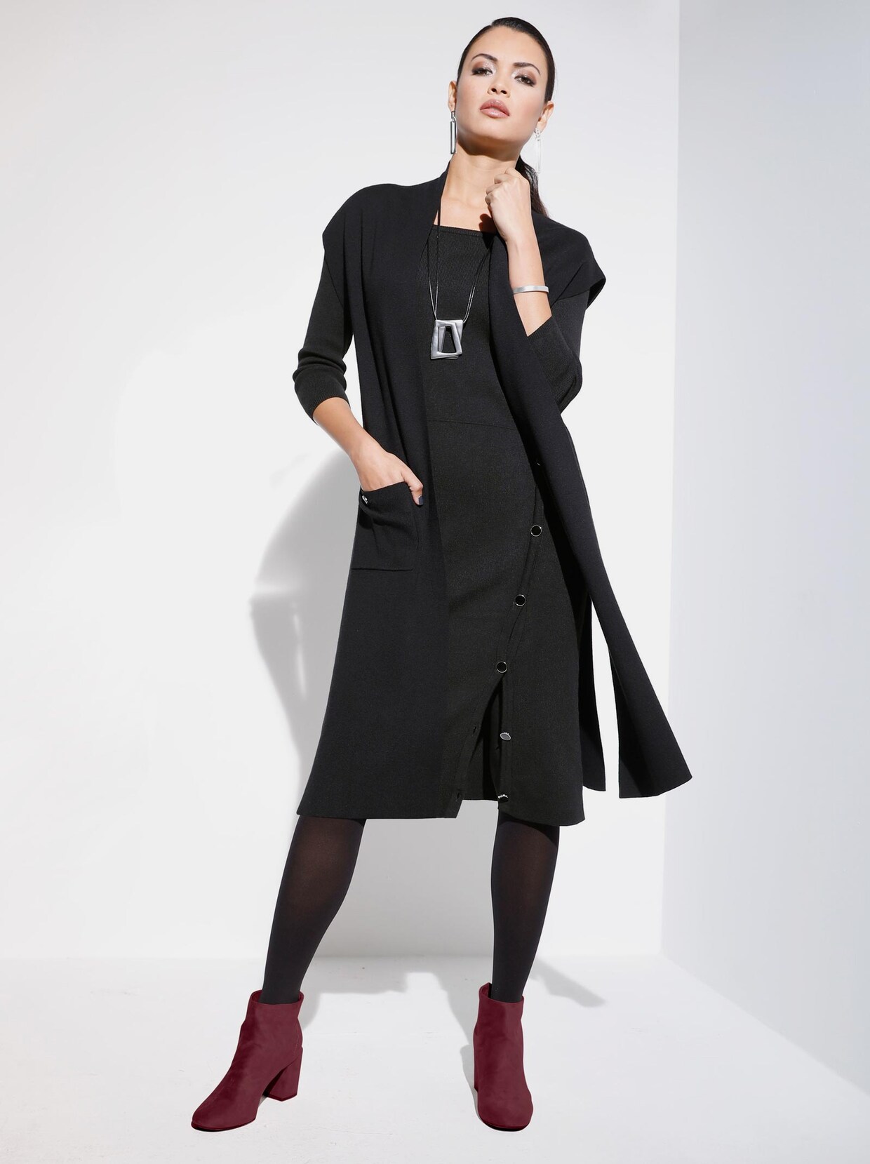 Vest - zwart