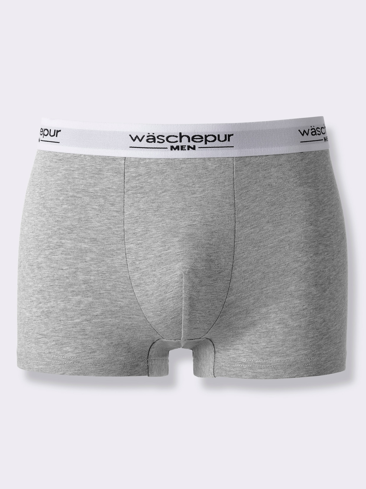 wäschepur men Broek - antraciet + grijs + wit