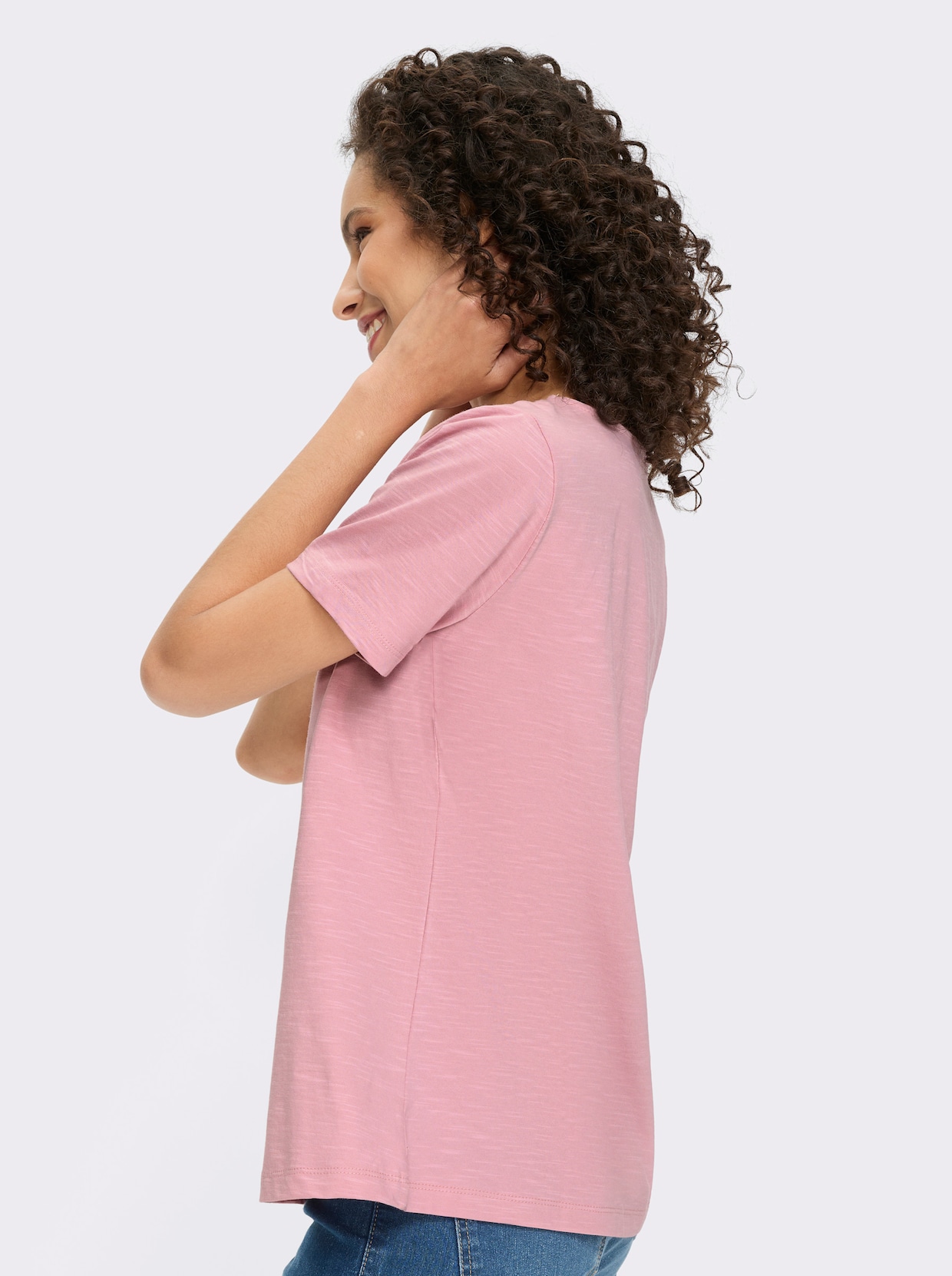 heine Kurzarmshirt - hortensie
