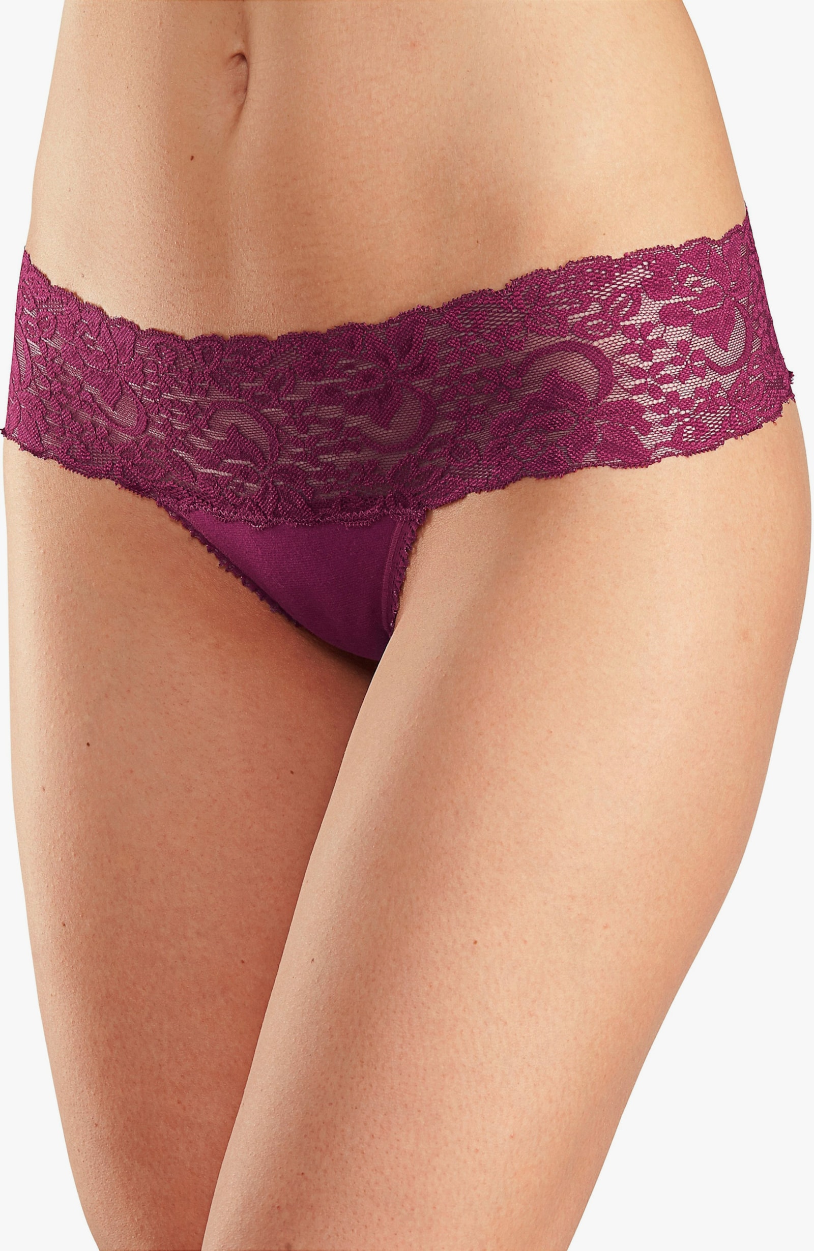 Vivance String - pétrole, taupe, bordeaux