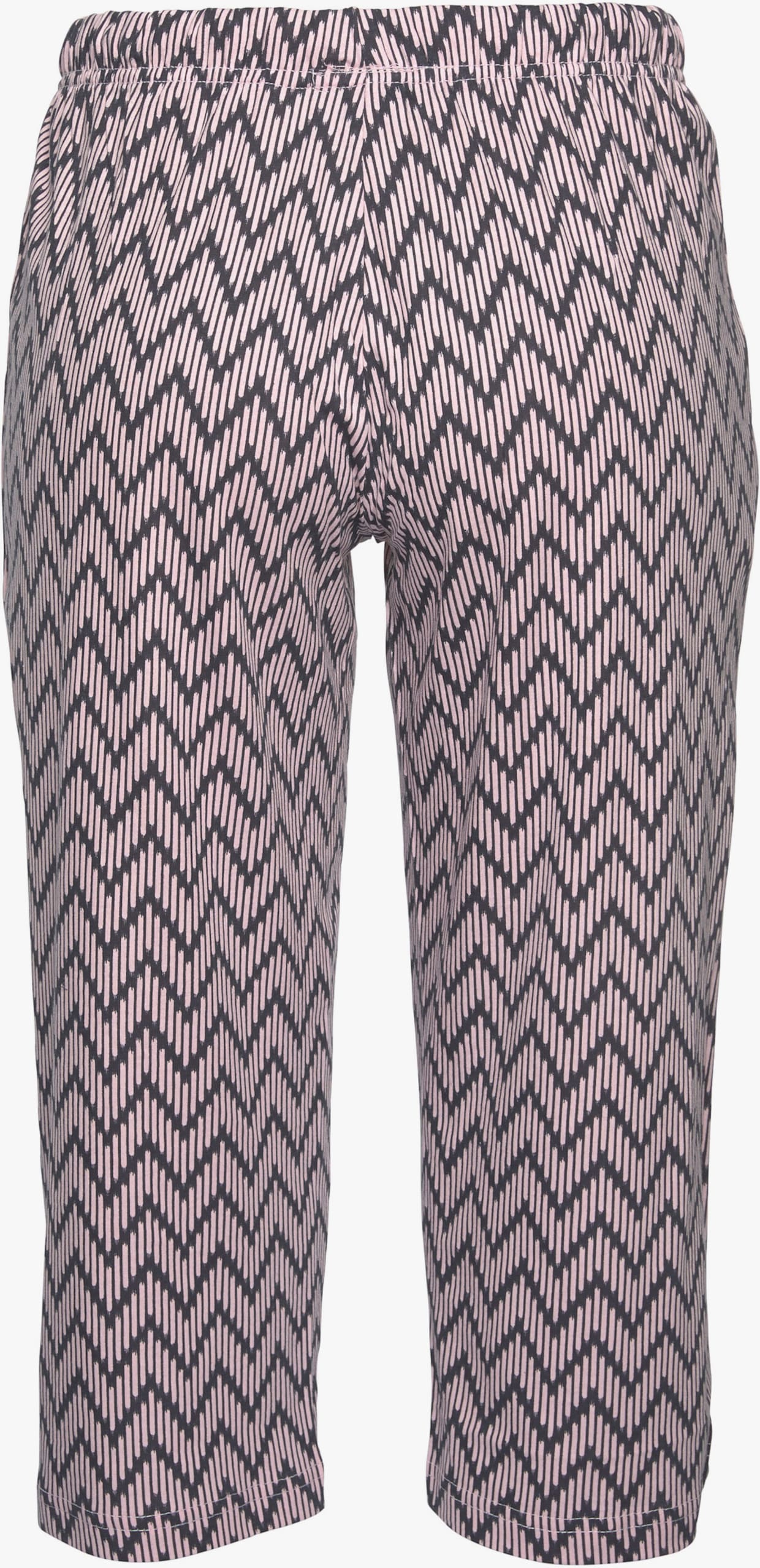 Vivance Dreams Capri-Pyjama - dunkelblau-hellrosa-gemustert