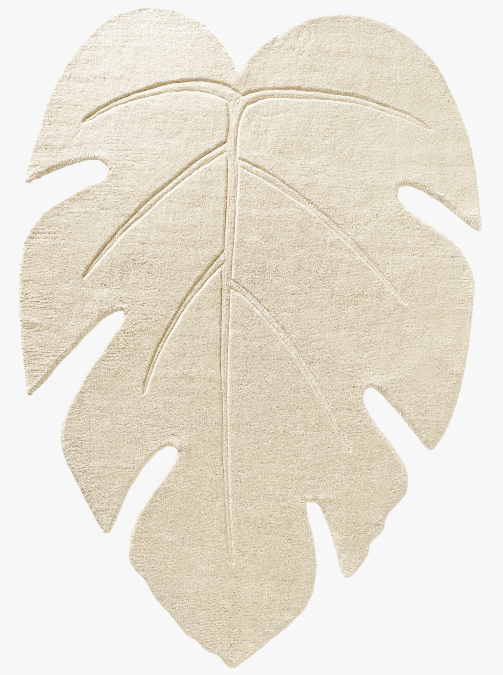 heine home Hochflorteppich - offwhite