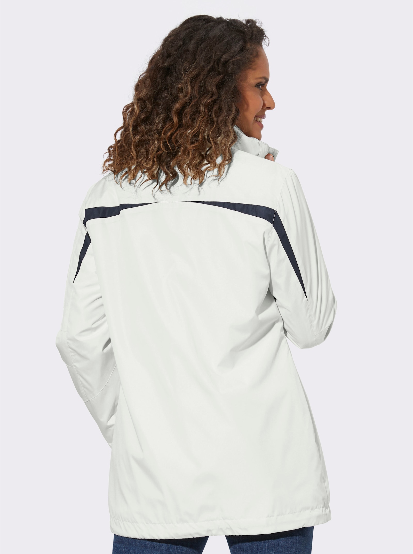 Funktionsjacke wind- und wasserabweisend - weiß