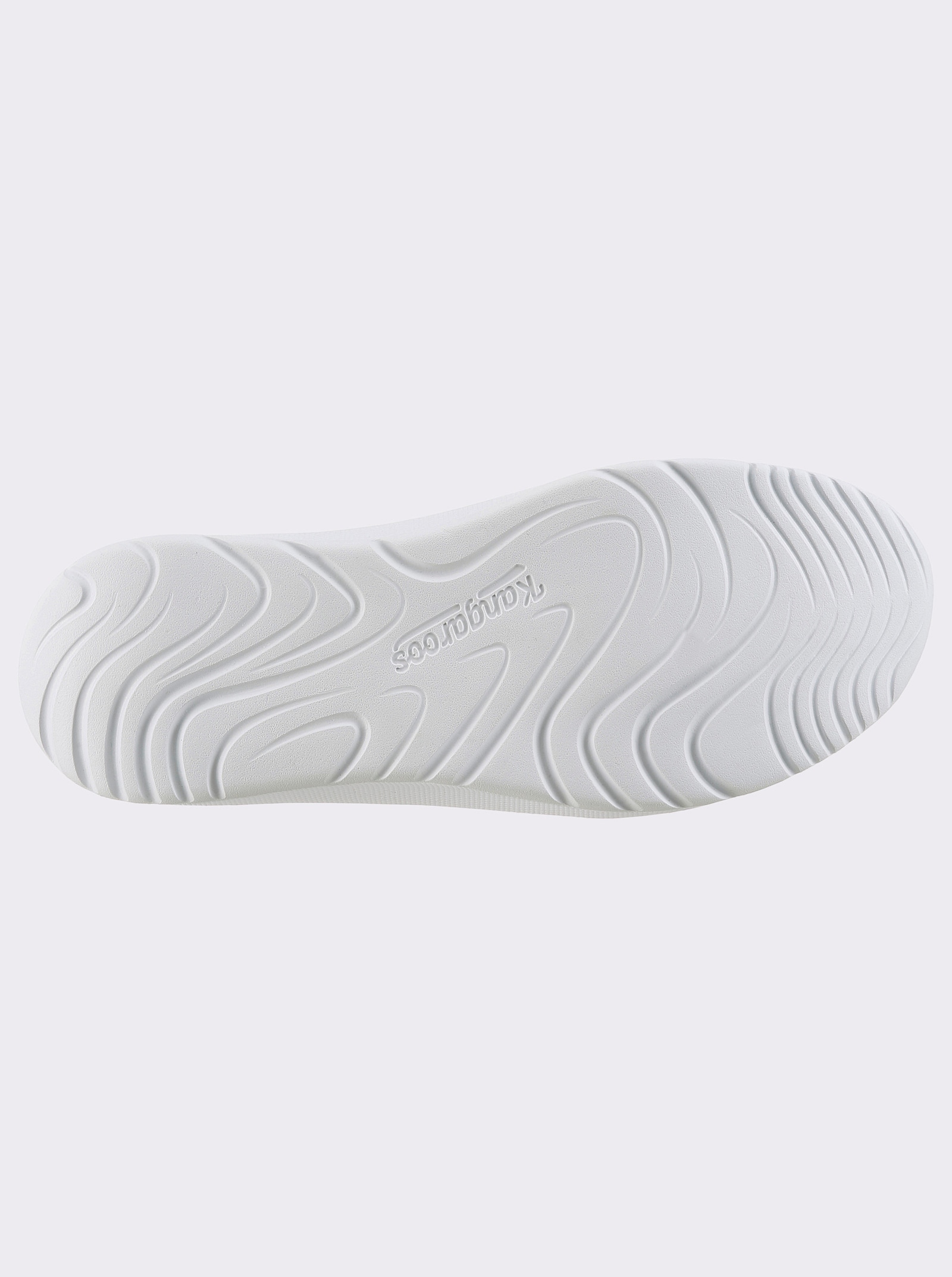 KangaROOS Pantolette im Sportschuh-Look - weiß
