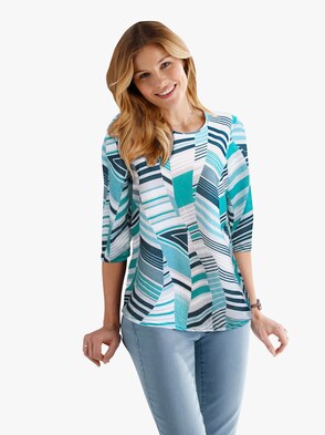 Shirt - mint-bedruckt