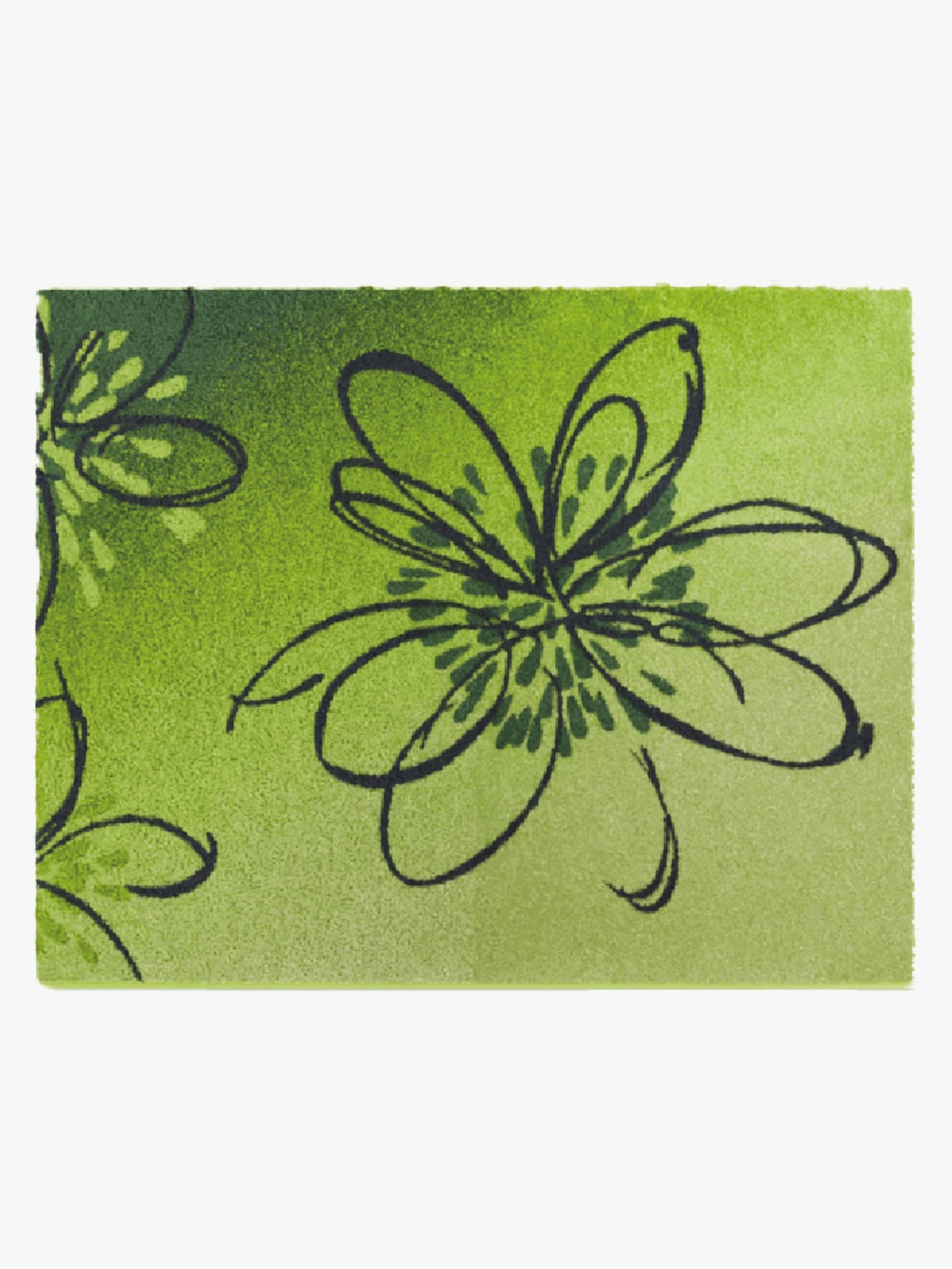 Grund Badematte - grün-grau