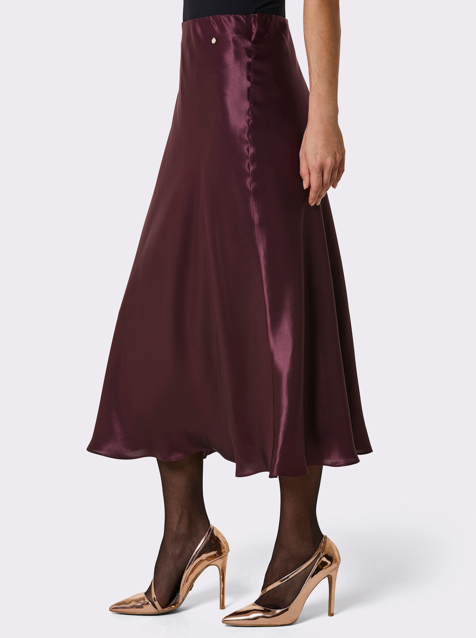 CREATION L PREMIUM Schlupfrock mit Futter - burgund