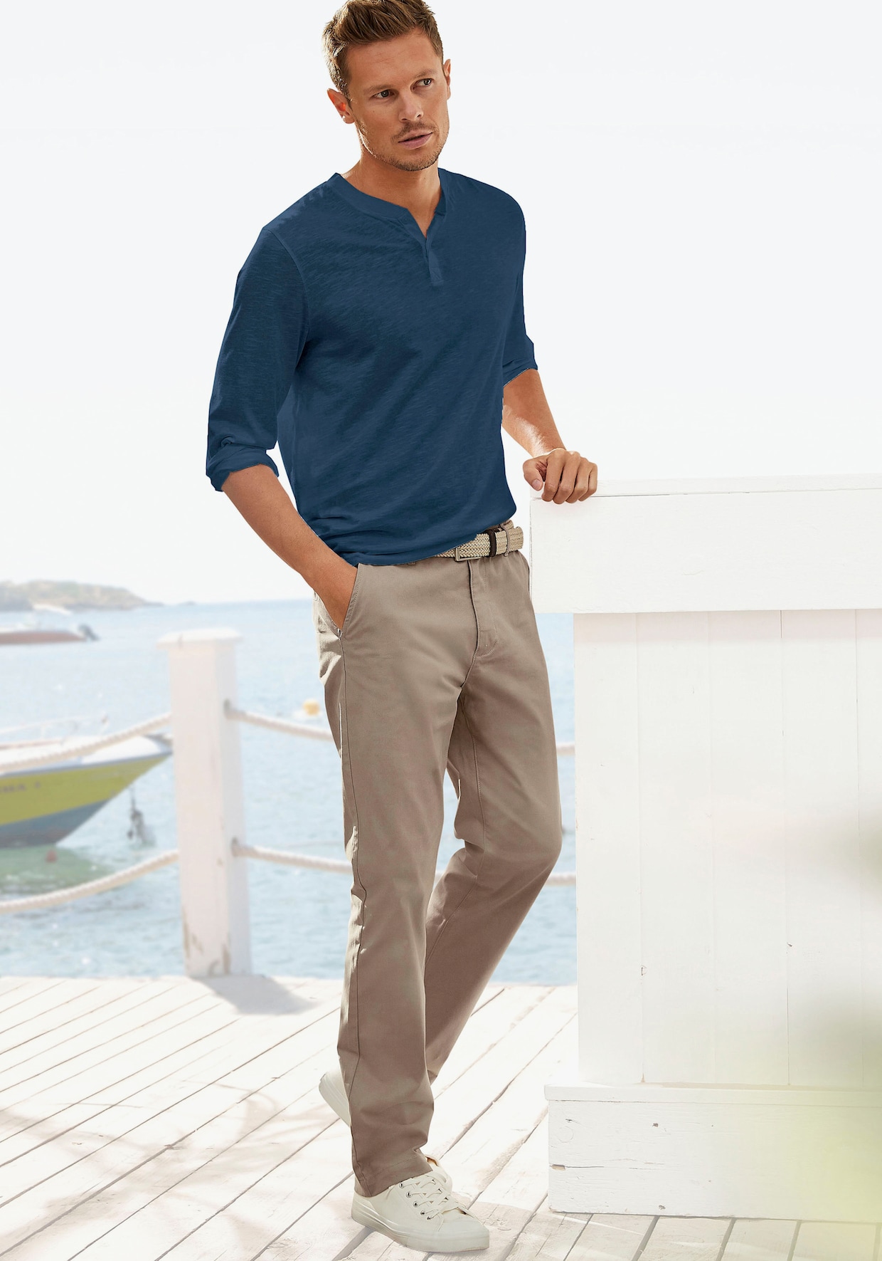 H.I.S Chinobroek - beige