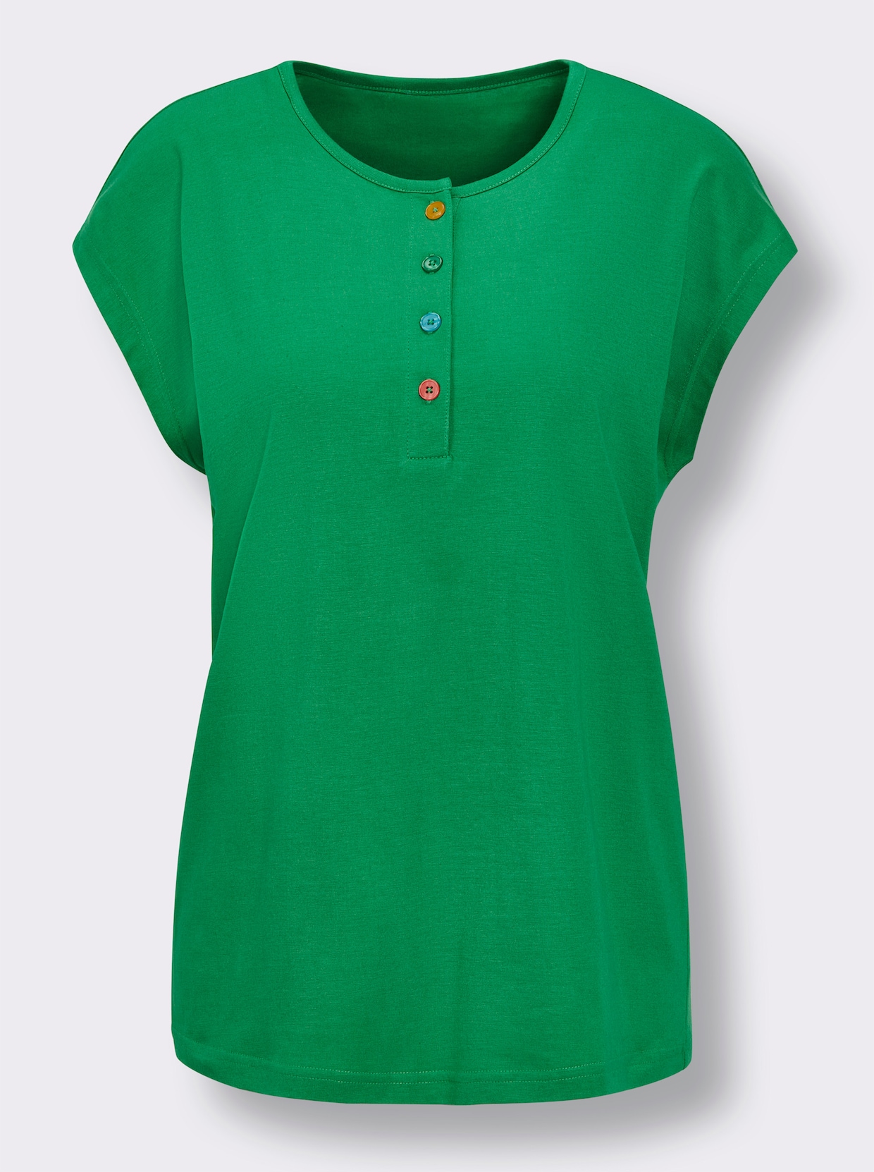 wäschepur Schlafanzug - grasgrün-sonnengelb-bedruckt
