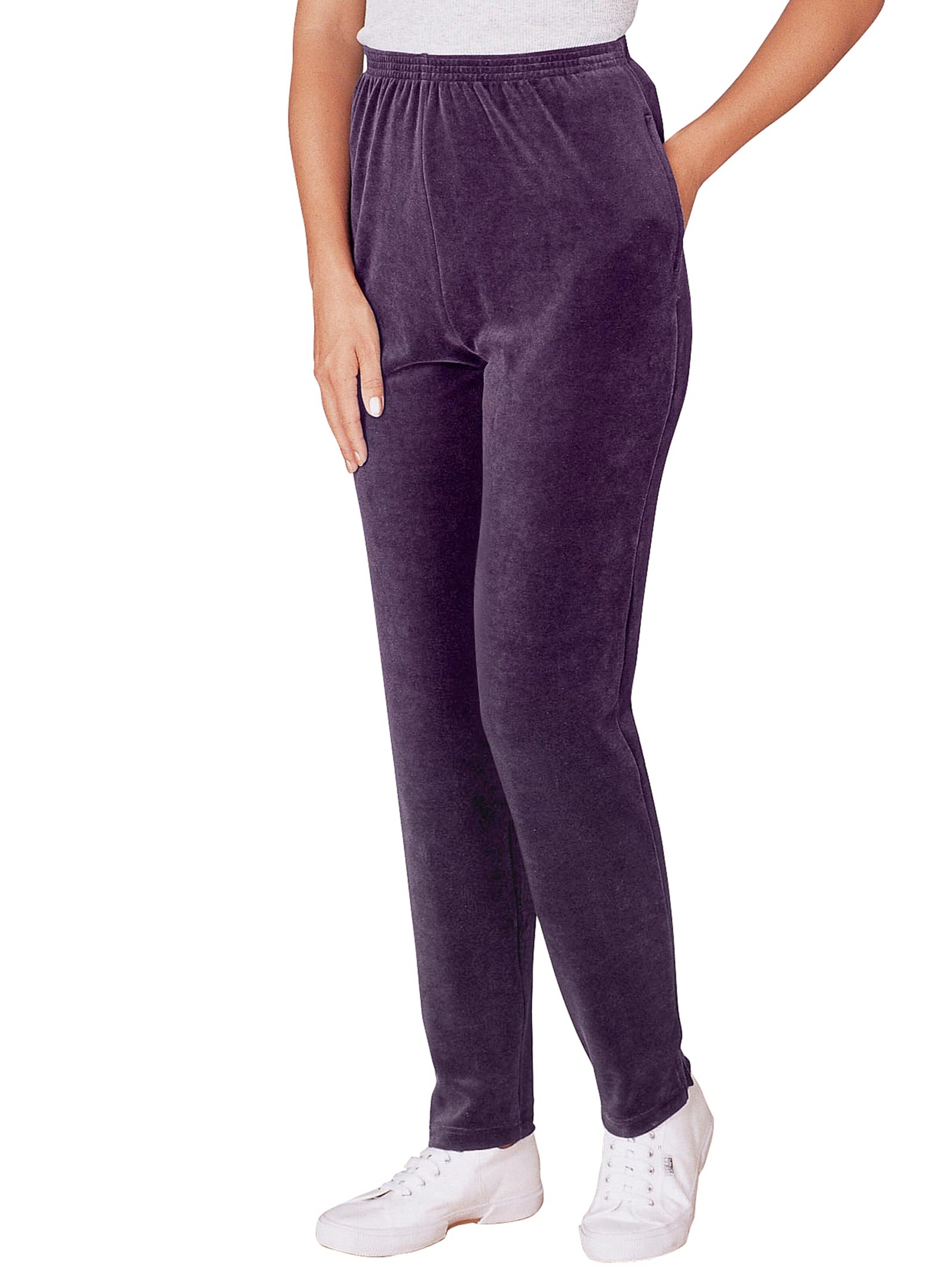 Nicki-Hose - pflaume