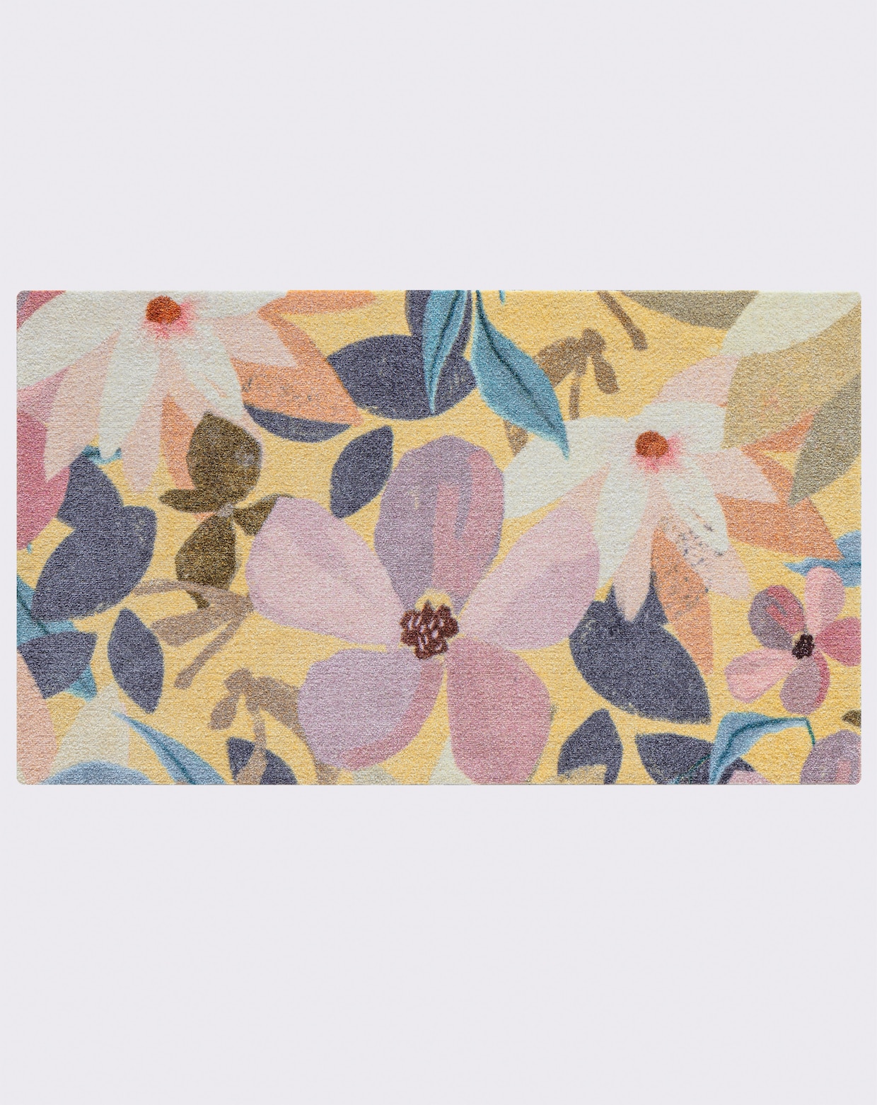 wash+dry by Kleen-Tex Voetmat - beige/roze