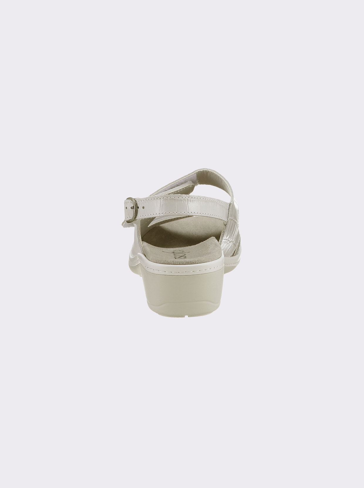 airsoft comfort+ Sandalette - weiss