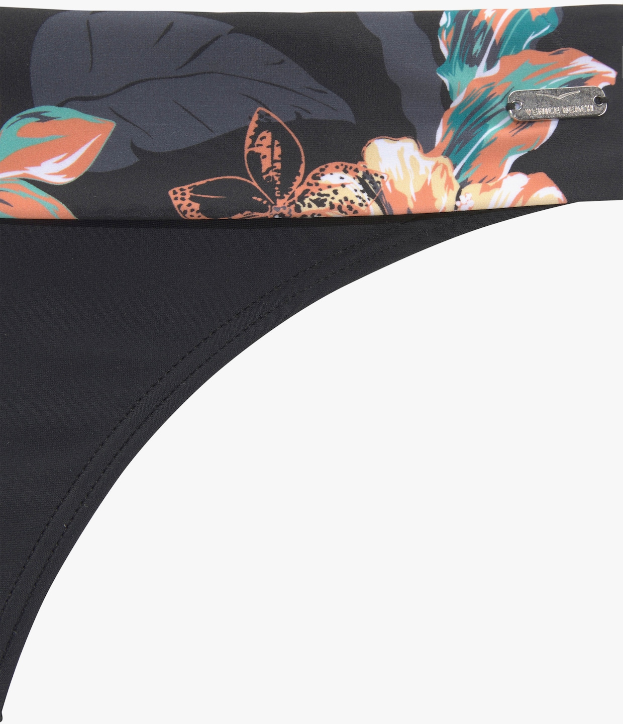 Venice Beach Bikinibroekje - zwart geprint