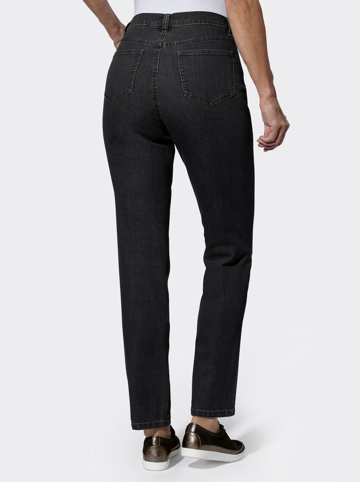 jeans - black denim