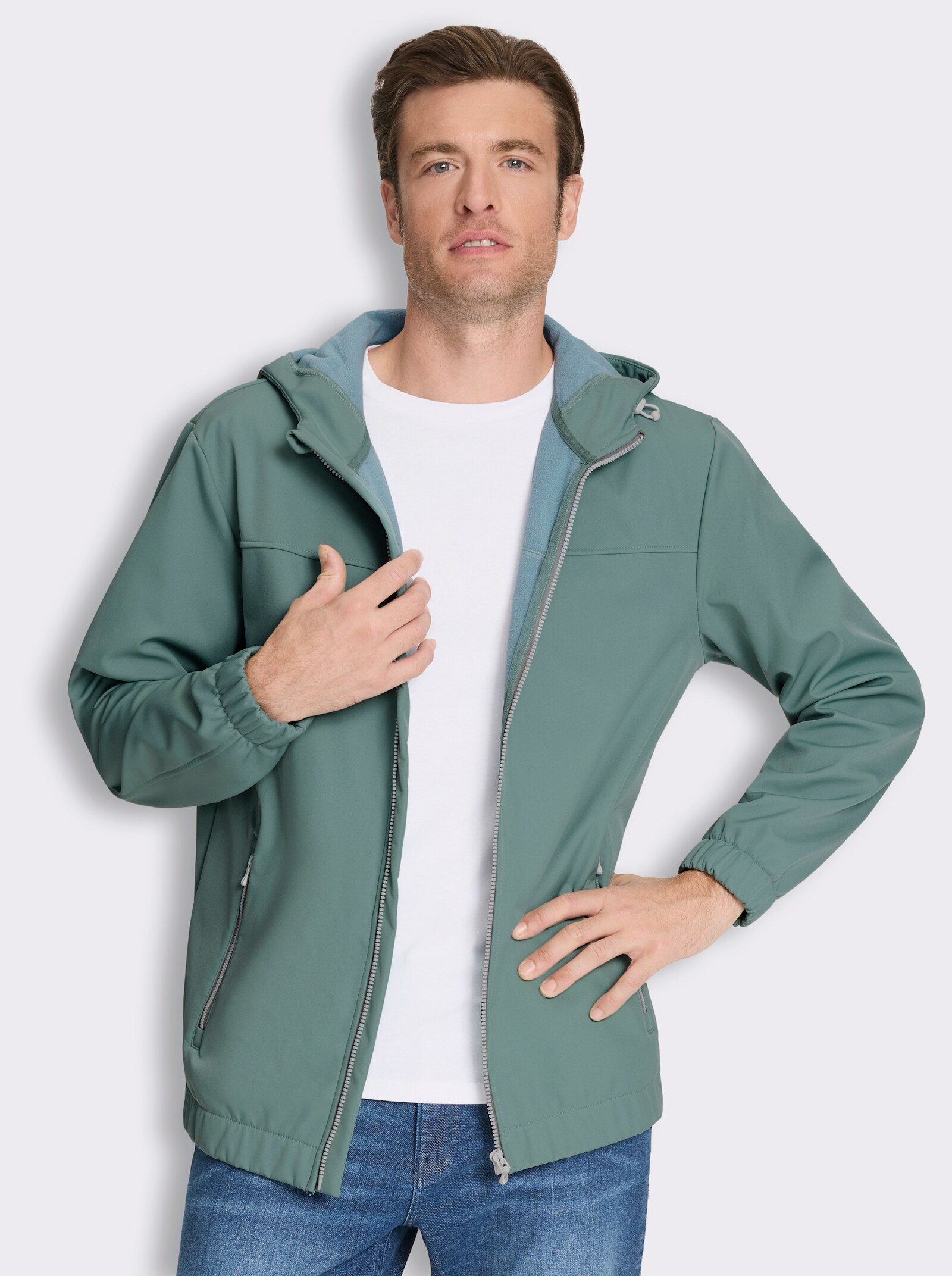 Marco Donati Softshelljacke , wind- und wasserabweisend - jade