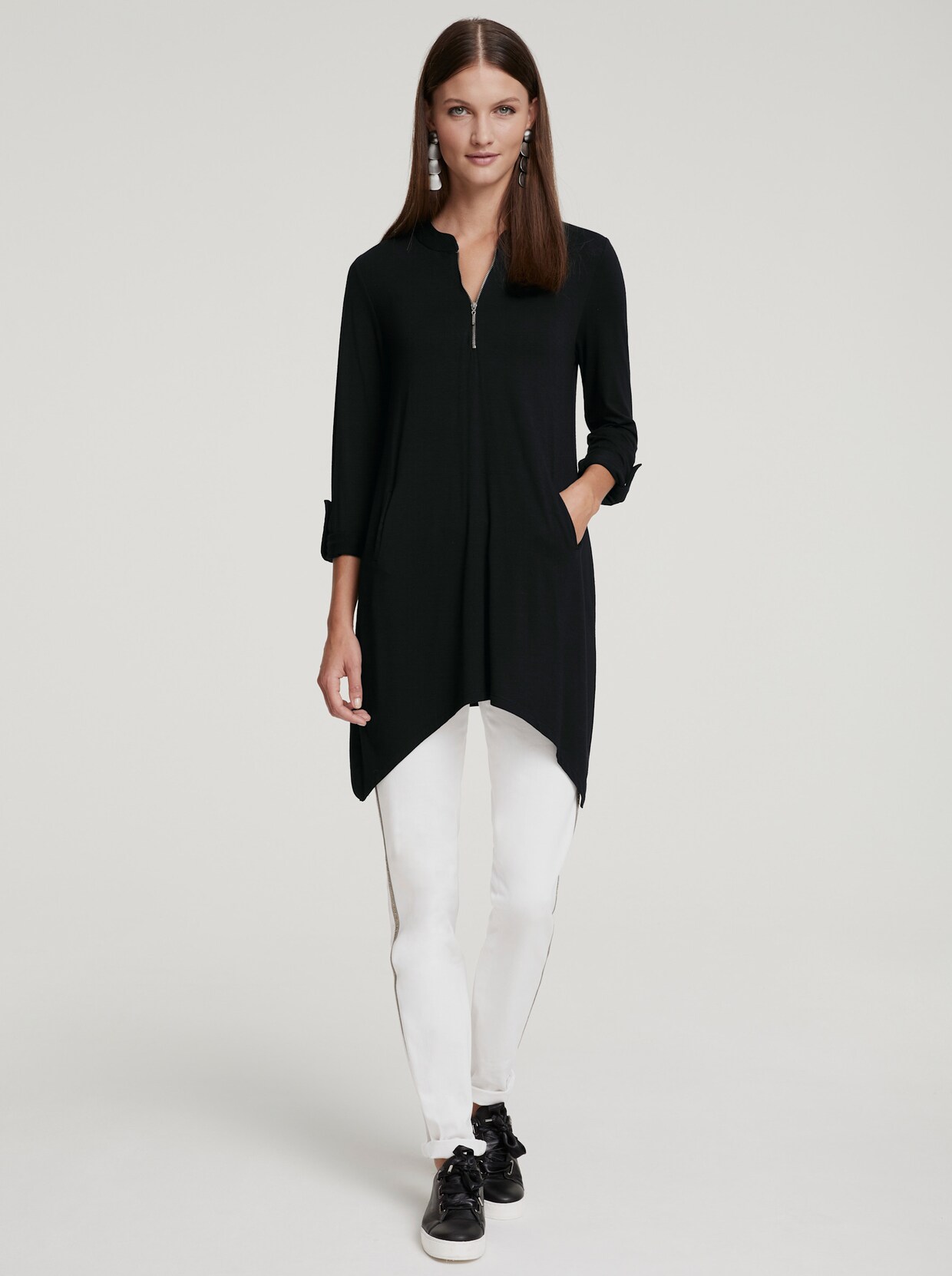heine Longshirt - schwarz