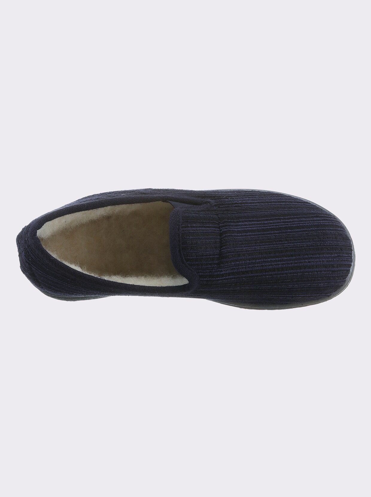 Landgraf domácí obuv s podšívkou - námořnická modrá