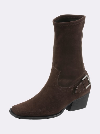 heine Stiefelette - dunkelbraun