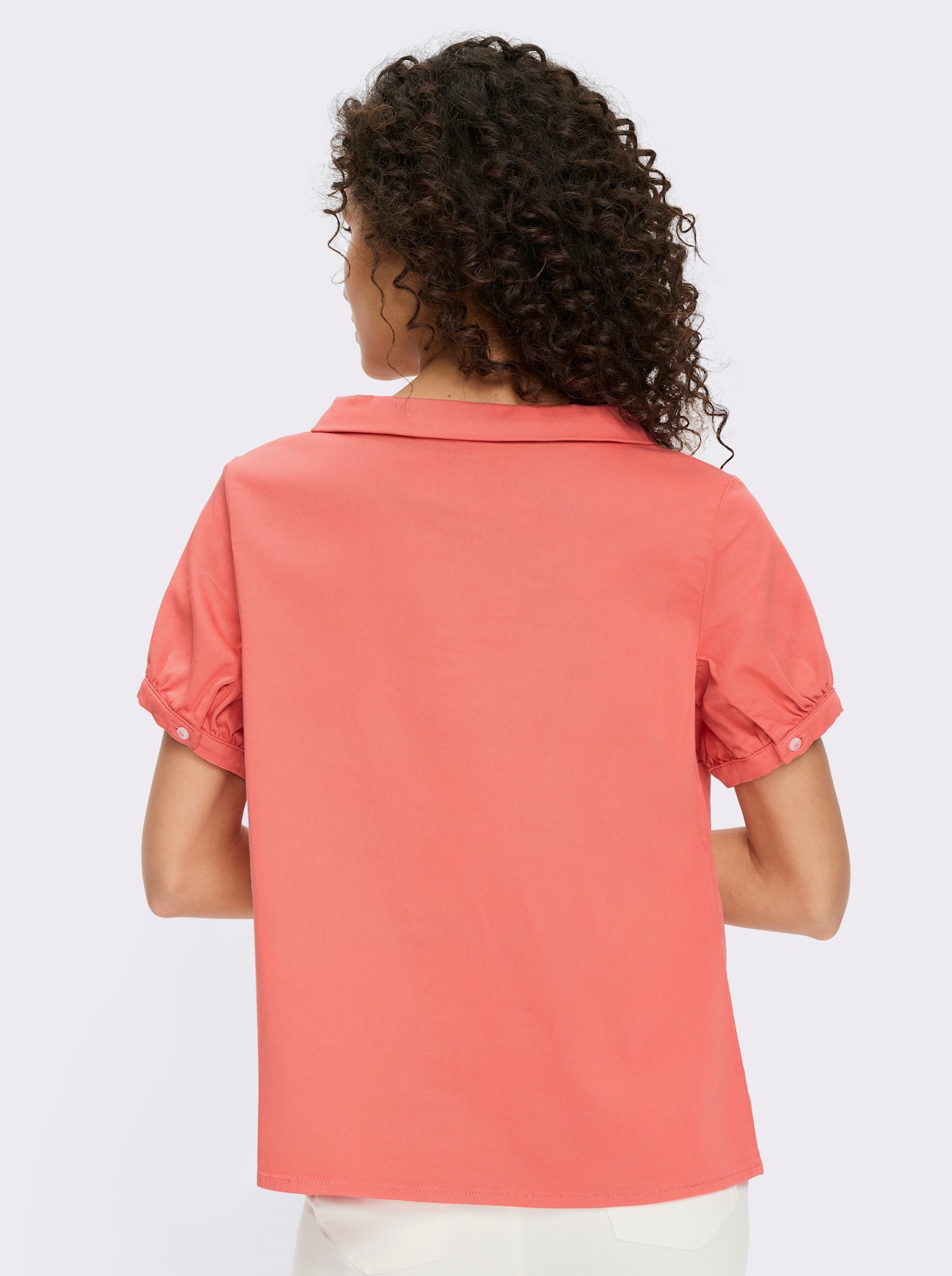 heine Jeansbluse - koralle