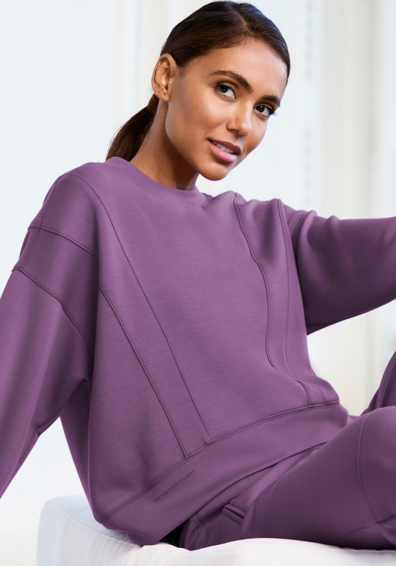 French Connection Sweatshirt - lila