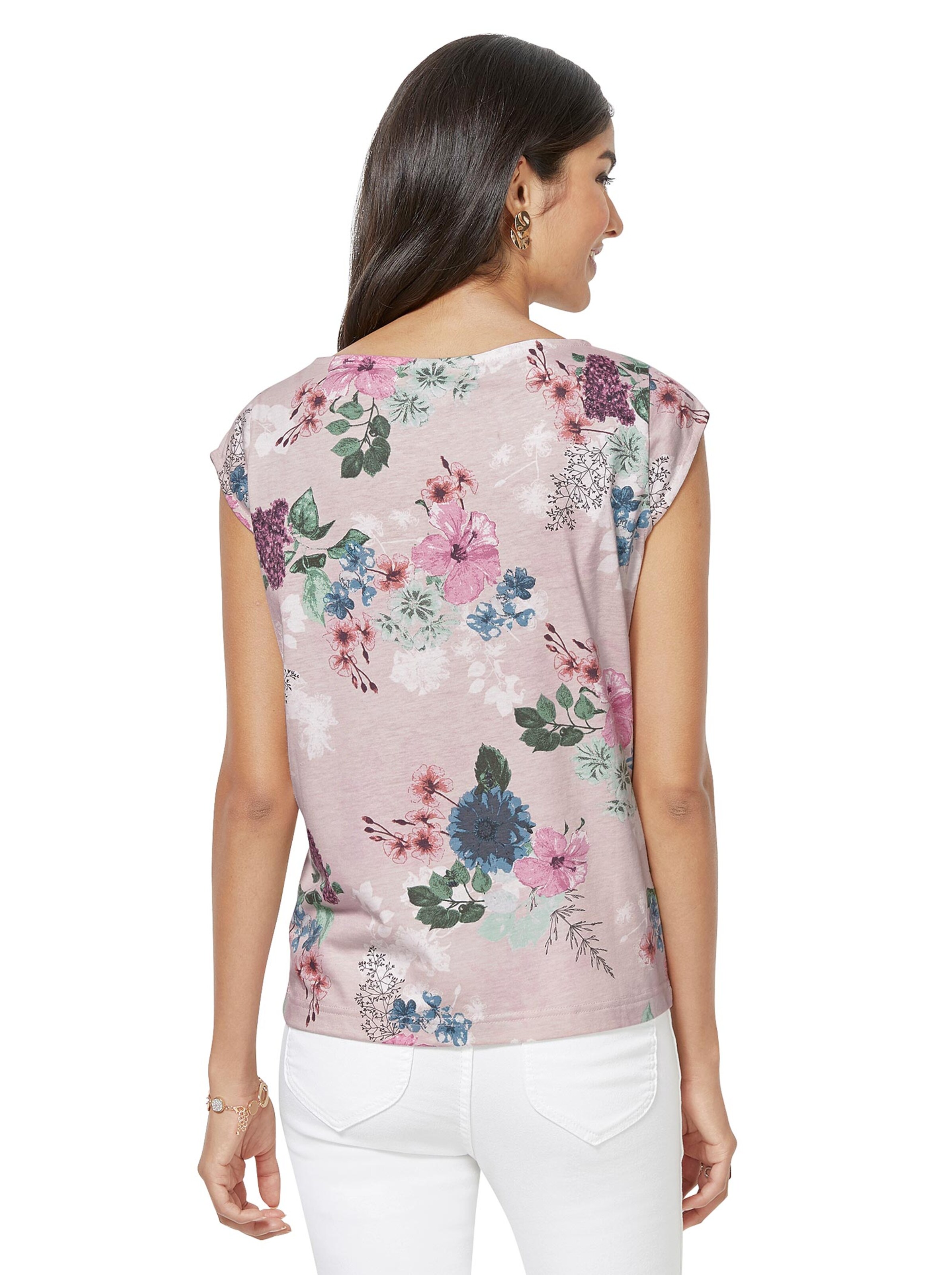 Shirt - rosé-bedruckt