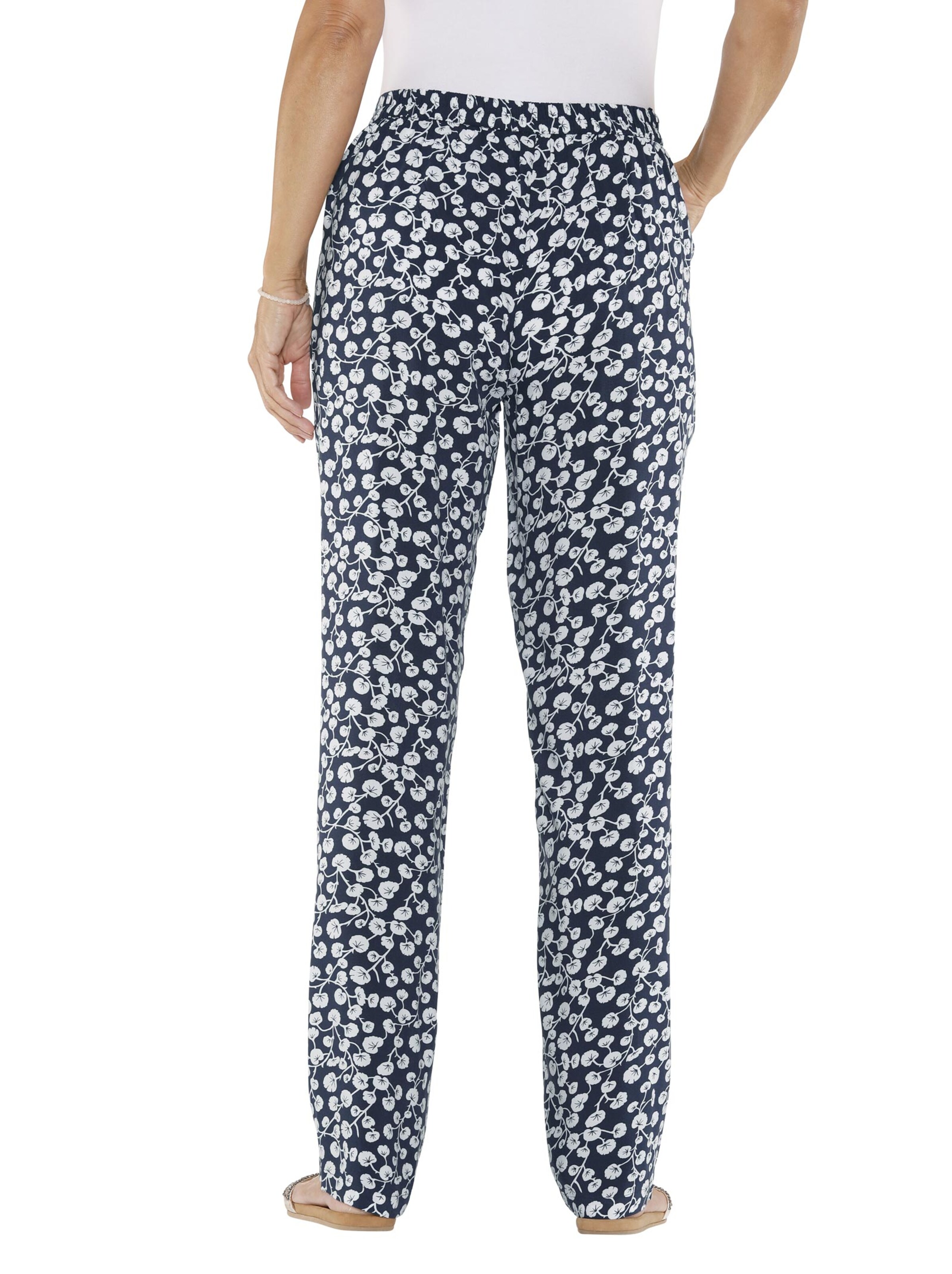 Hose - marine-bedruckt