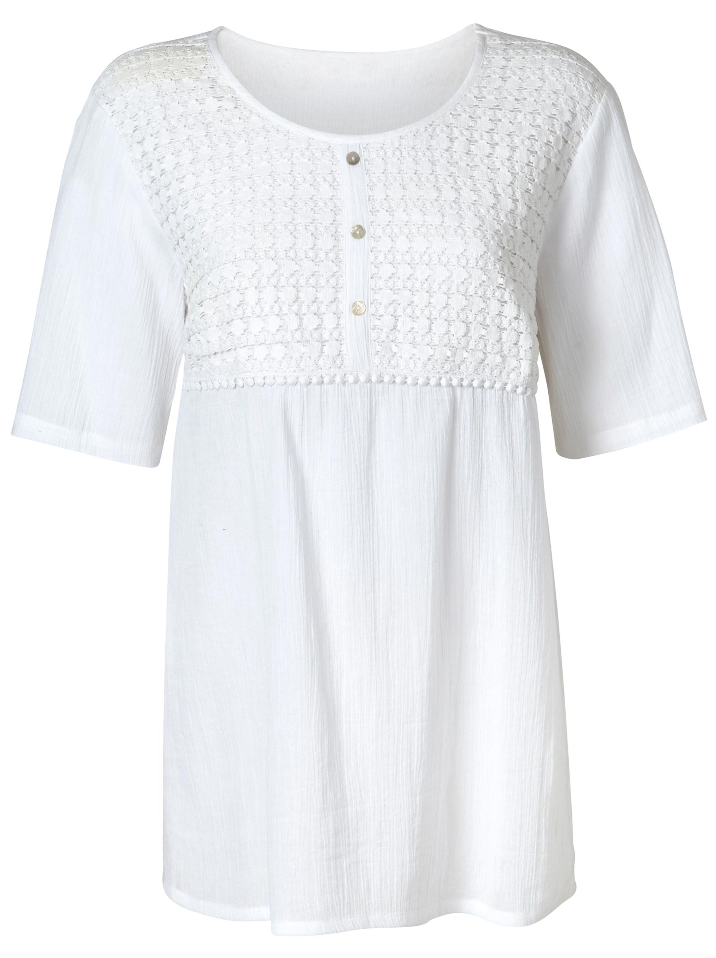 Spitzentunika - weiß