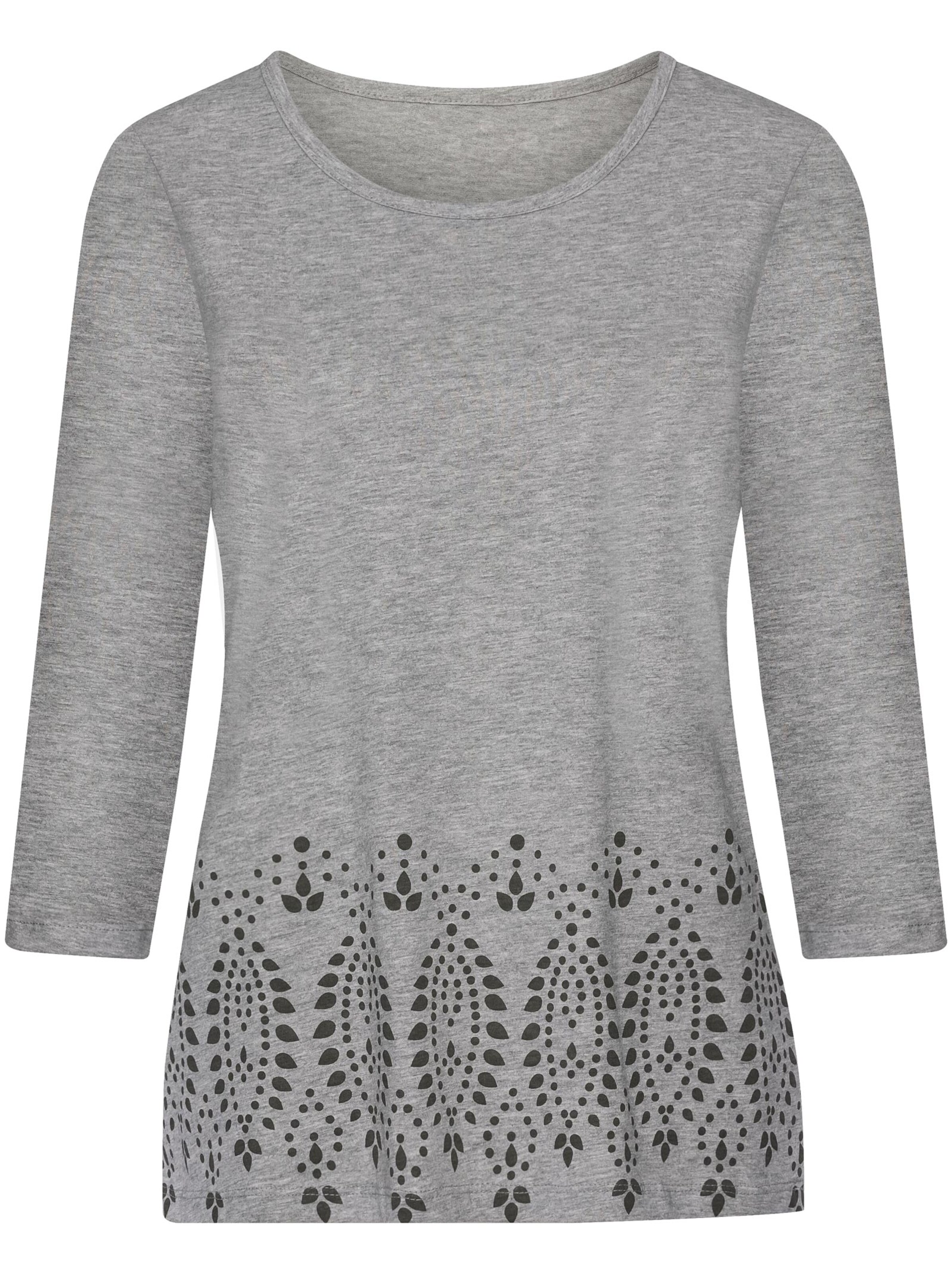 Shirt - grau-meliert