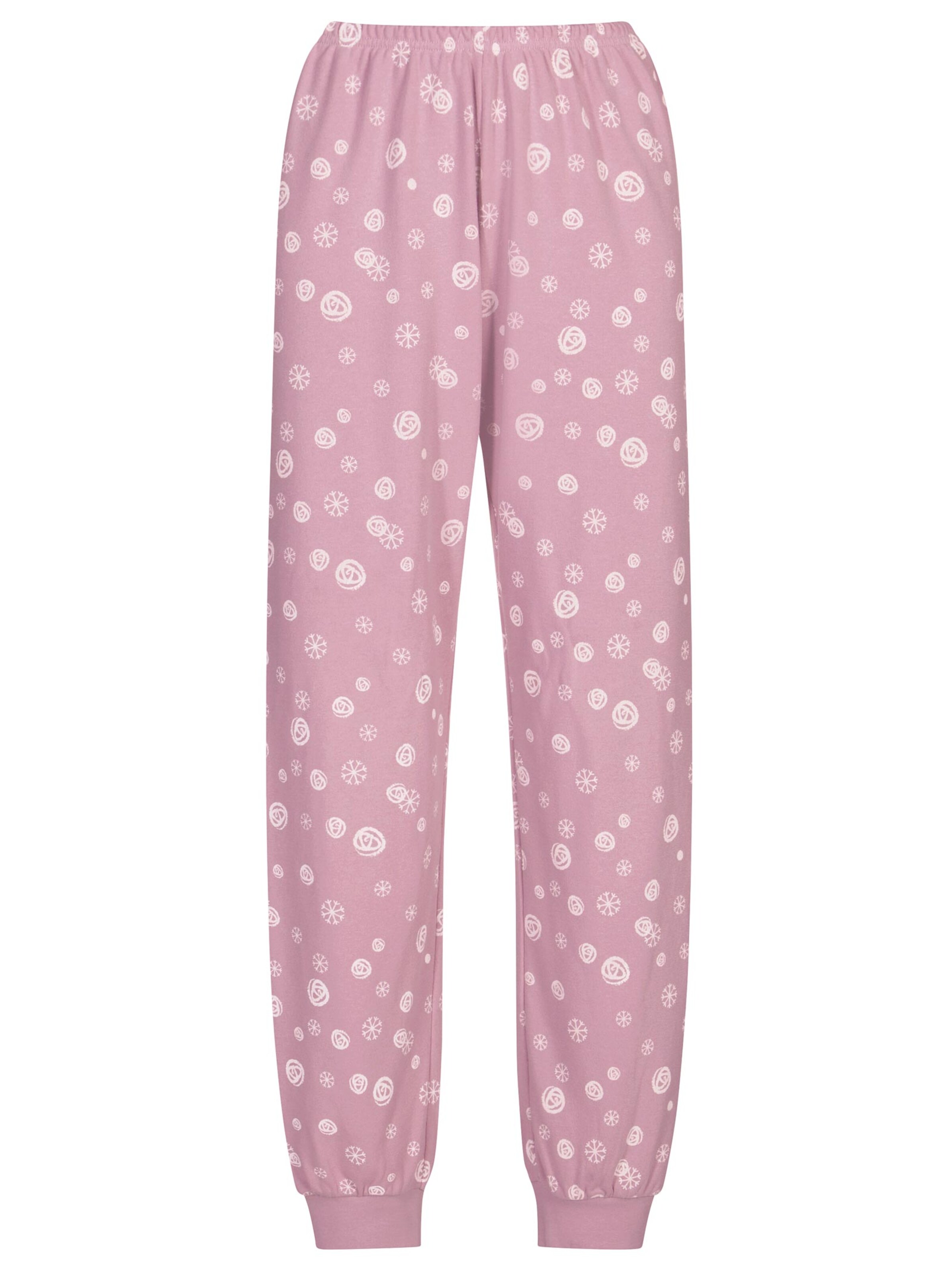 wäschepur Schlafanzug - rosenholz-bedruckt