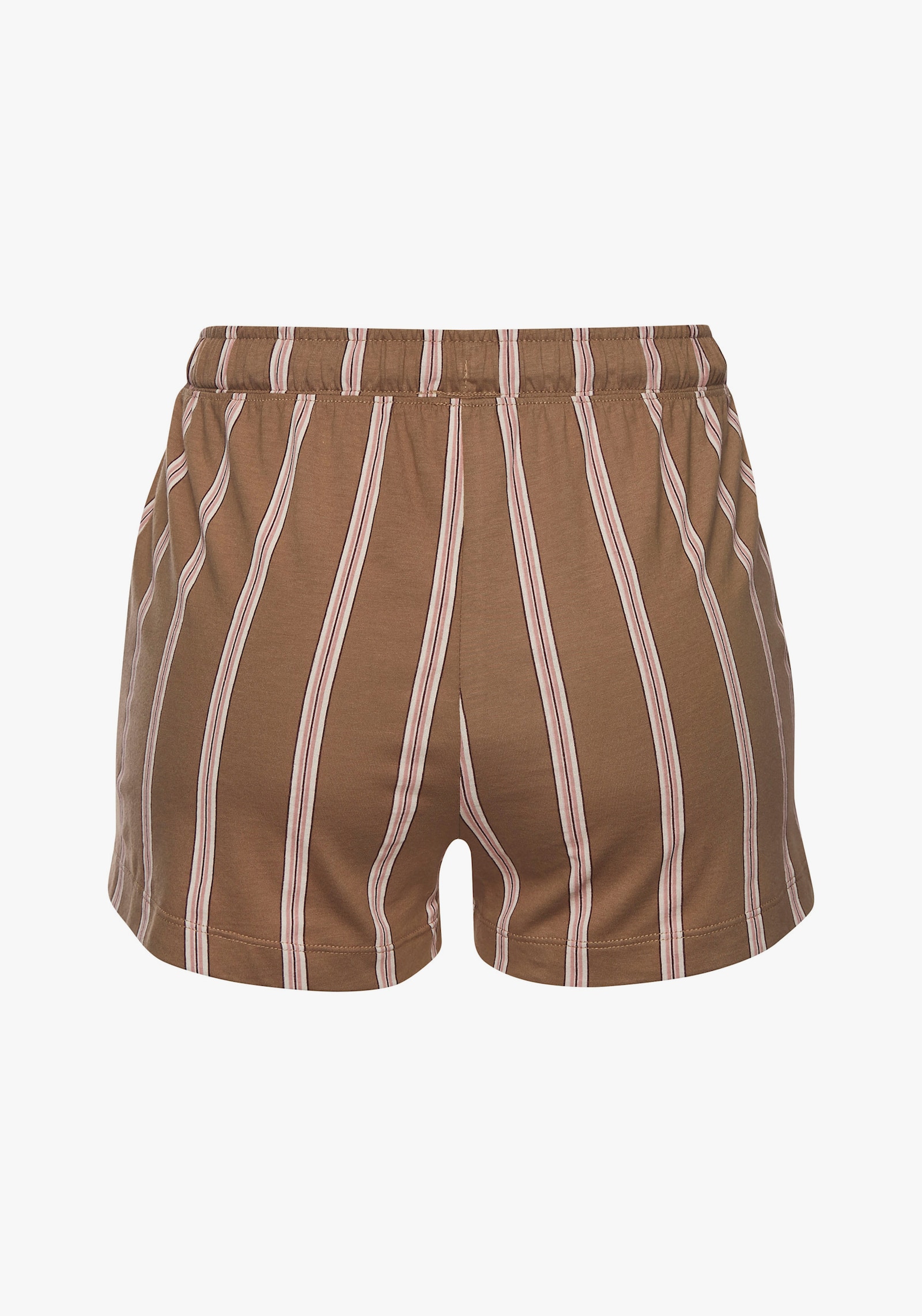 LASCANA Short de pyjama - marron à rayures