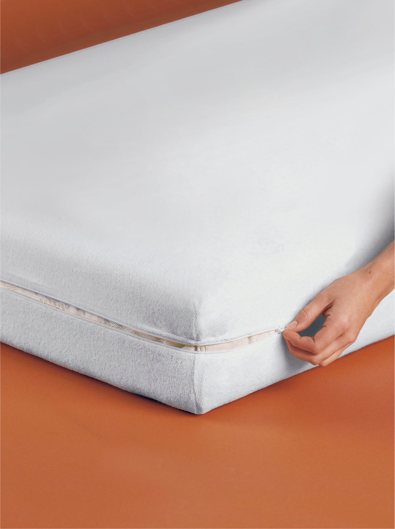 Hagemann Matratzen-Schonbezug - weiß