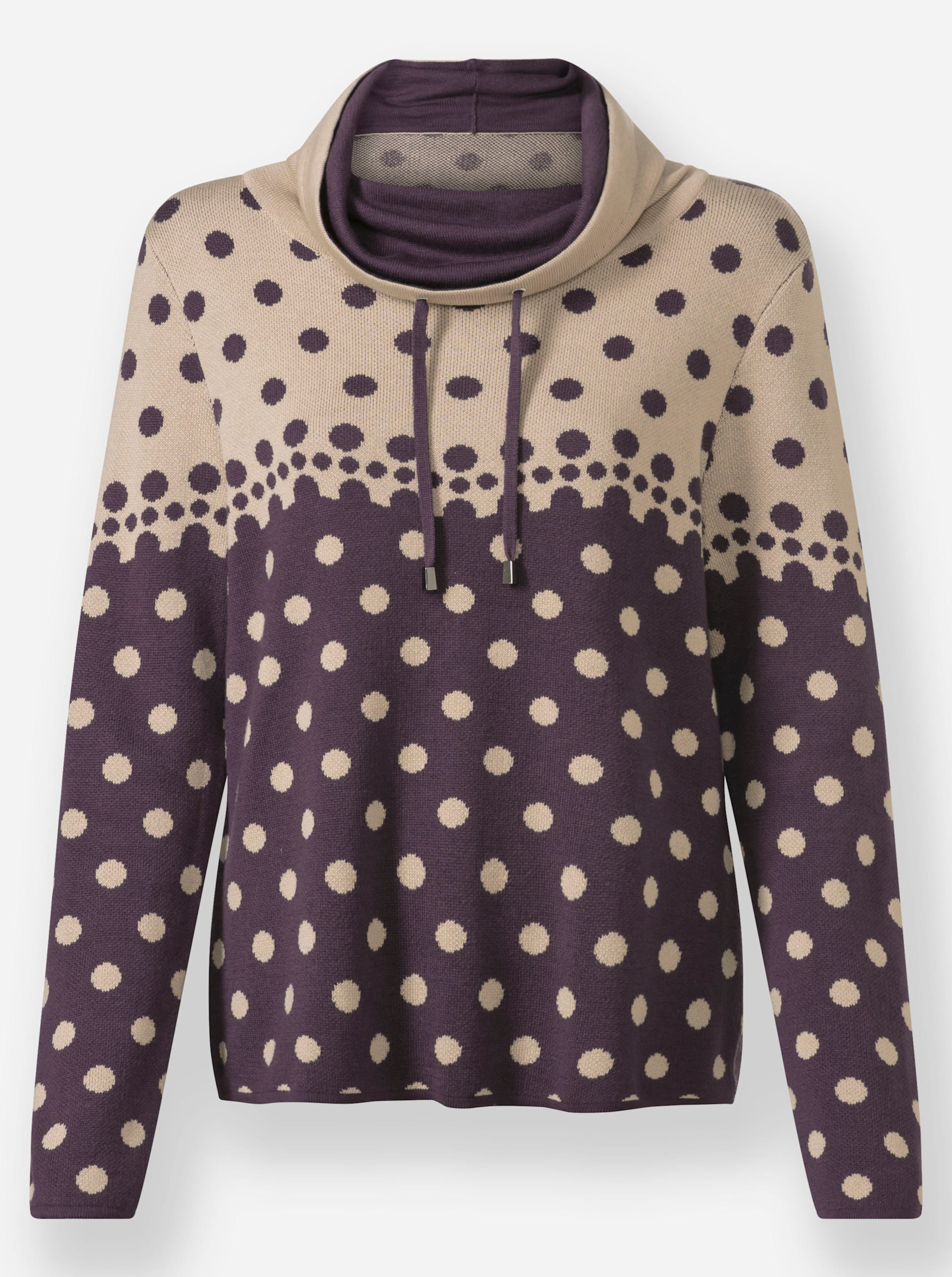 Jacquard-Pullover
