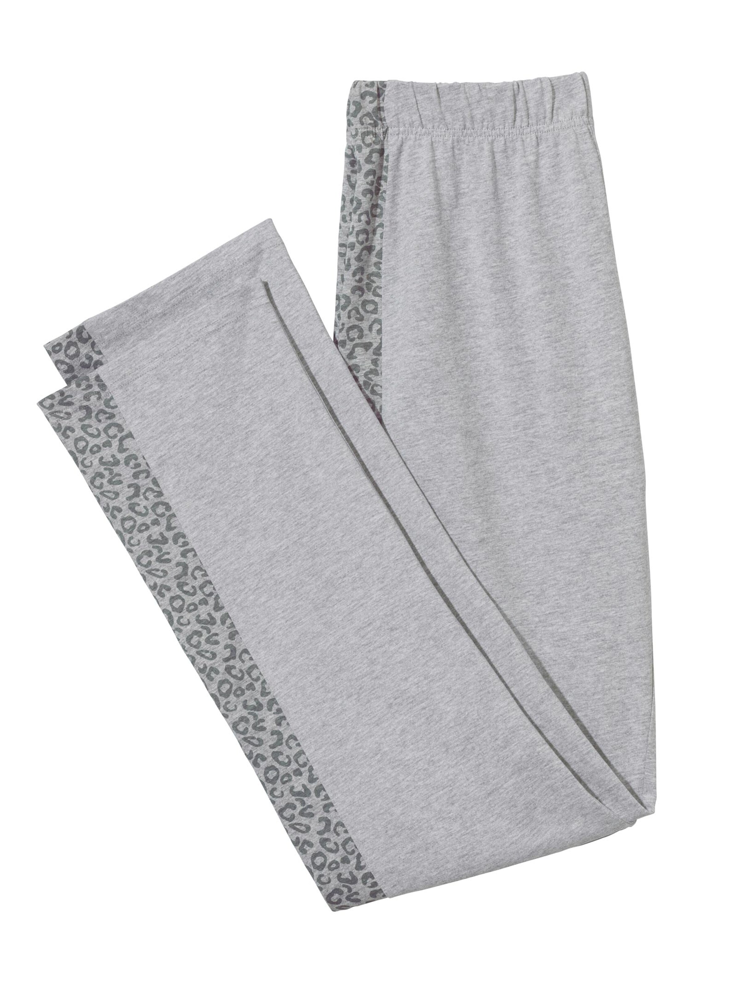 Freizeithose - hellgrau-meliert