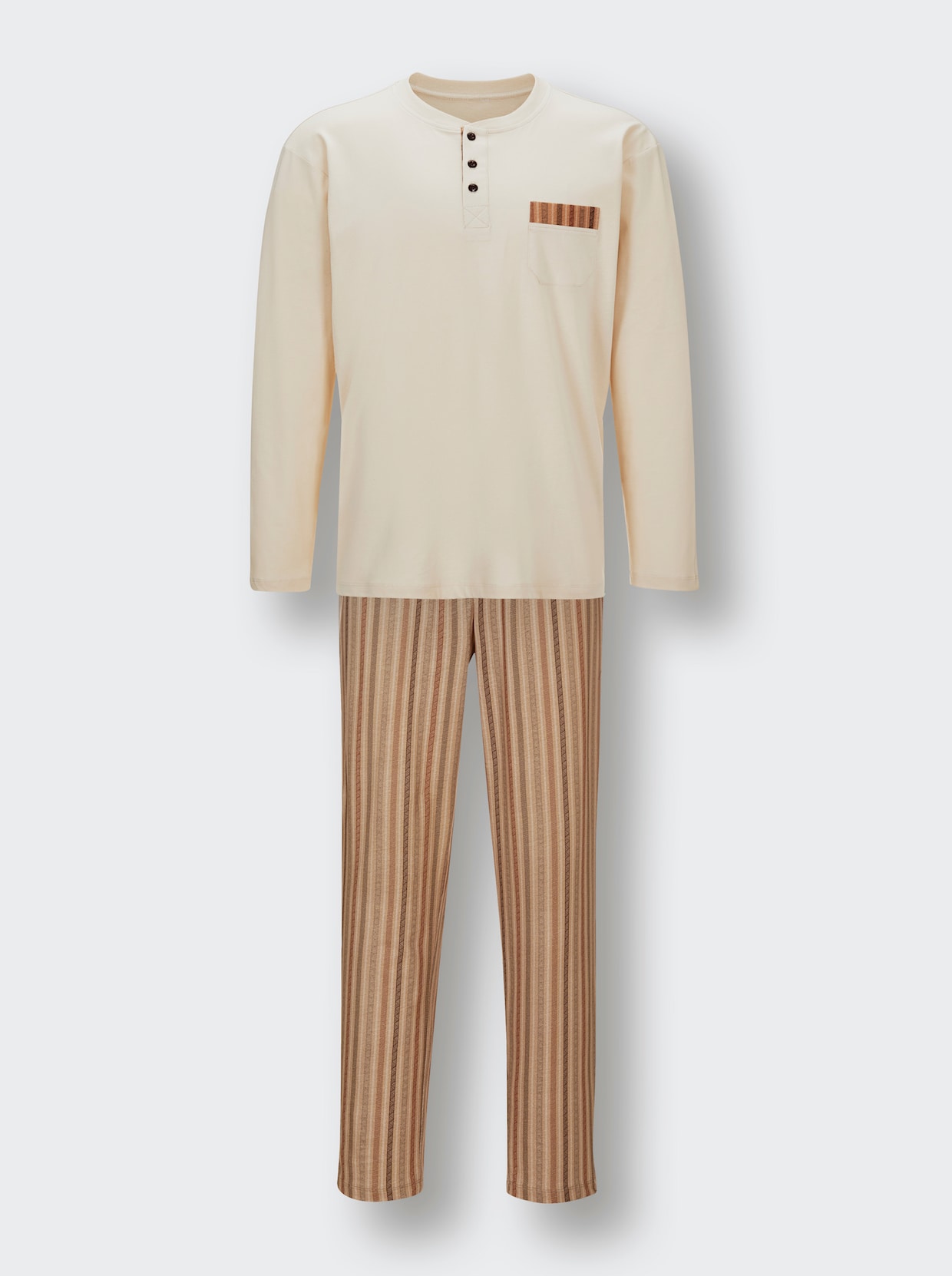 KINGsCLUB Pyjama - zand geprint