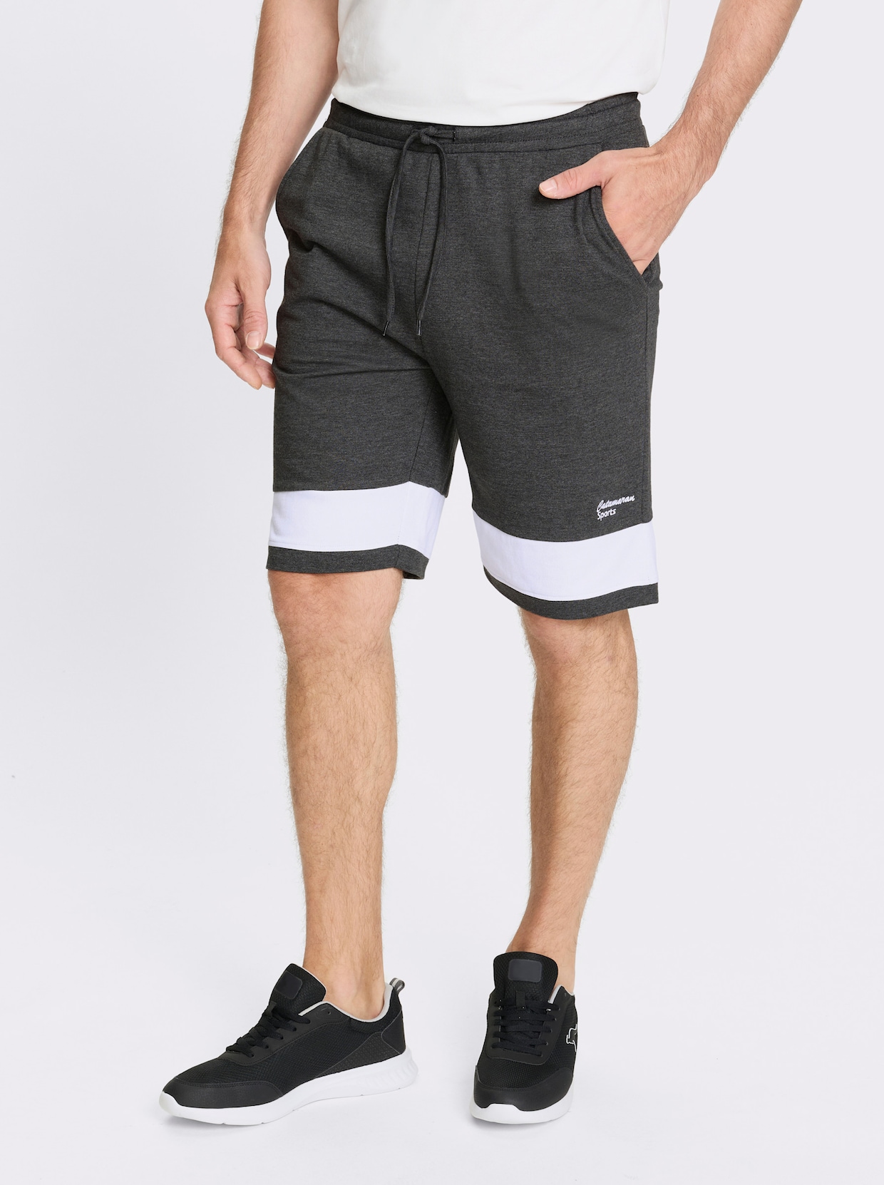 Catamaran Sports Freizeithose mit weitenregulierbarem Bund - graphit-meliert