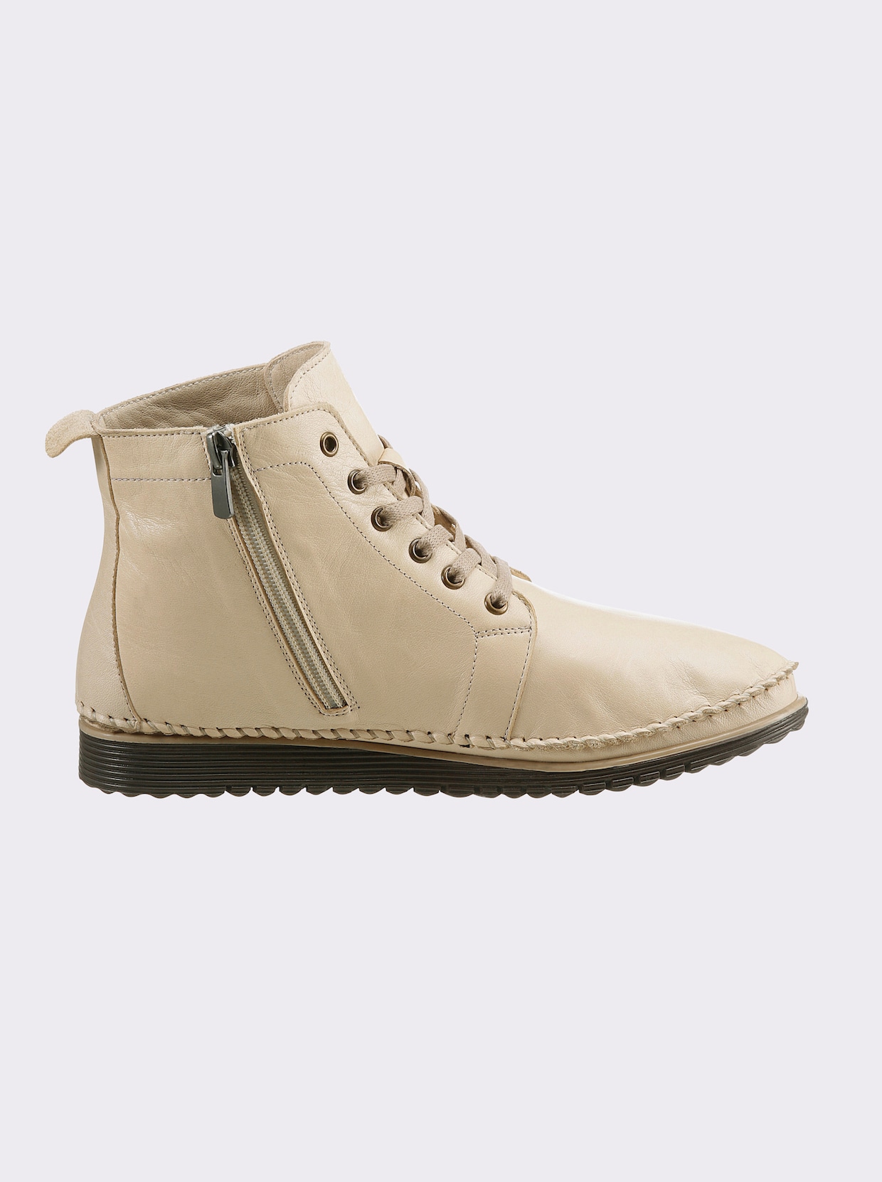 Andrea Conti Bottines à lacets - beige